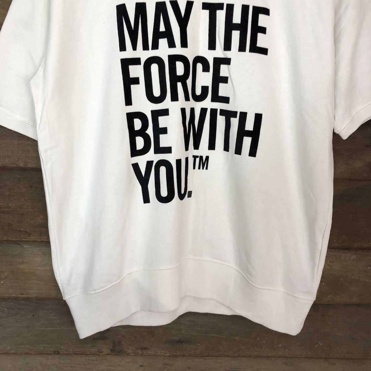 Star Wars Star Wars White Short Sleeve sweatShirt #5662 Size US L / EU 52-54 / 3 - 6 Thumbnail