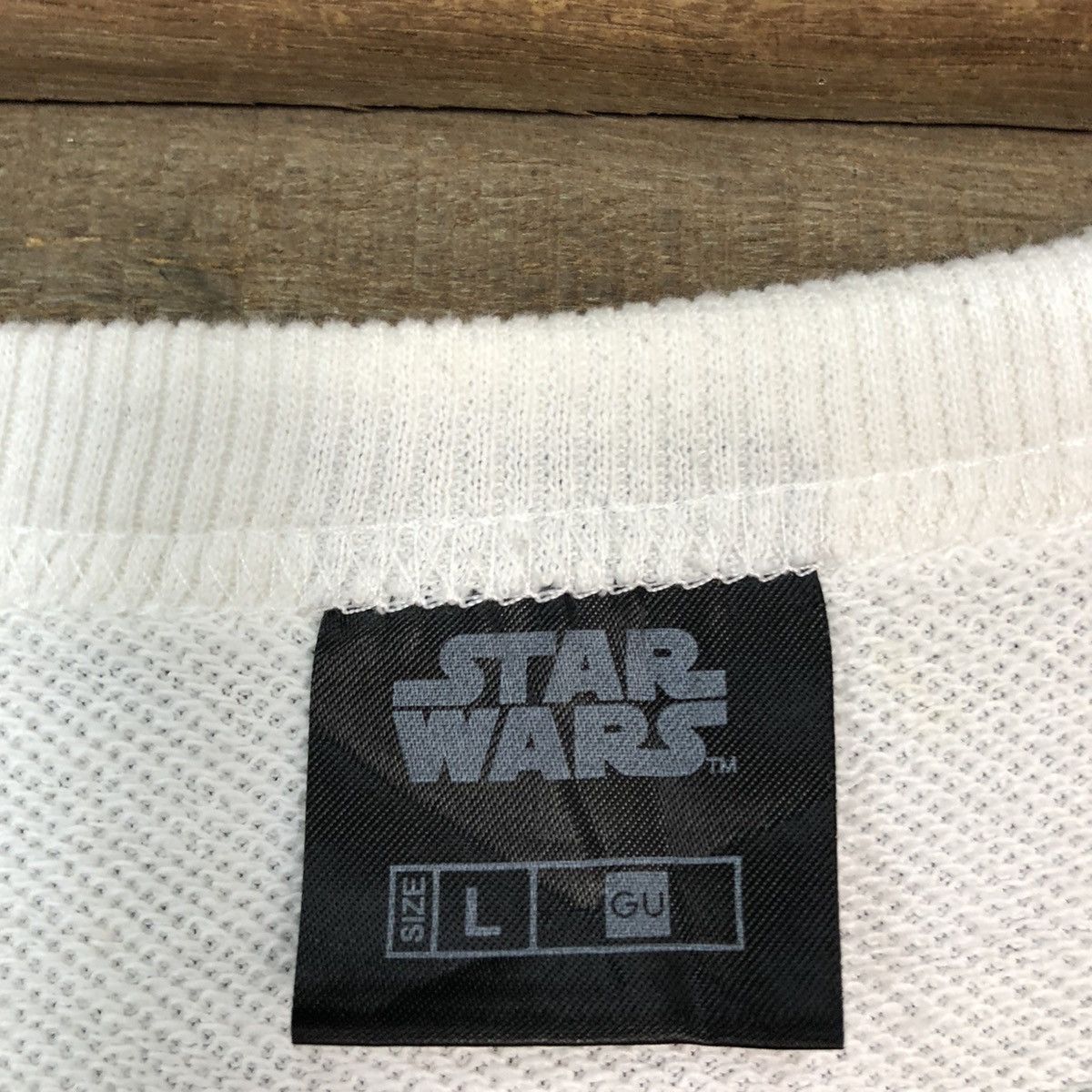 Star Wars Star Wars White Short Sleeve sweatShirt #5662 Size US L / EU 52-54 / 3 - 8 Thumbnail