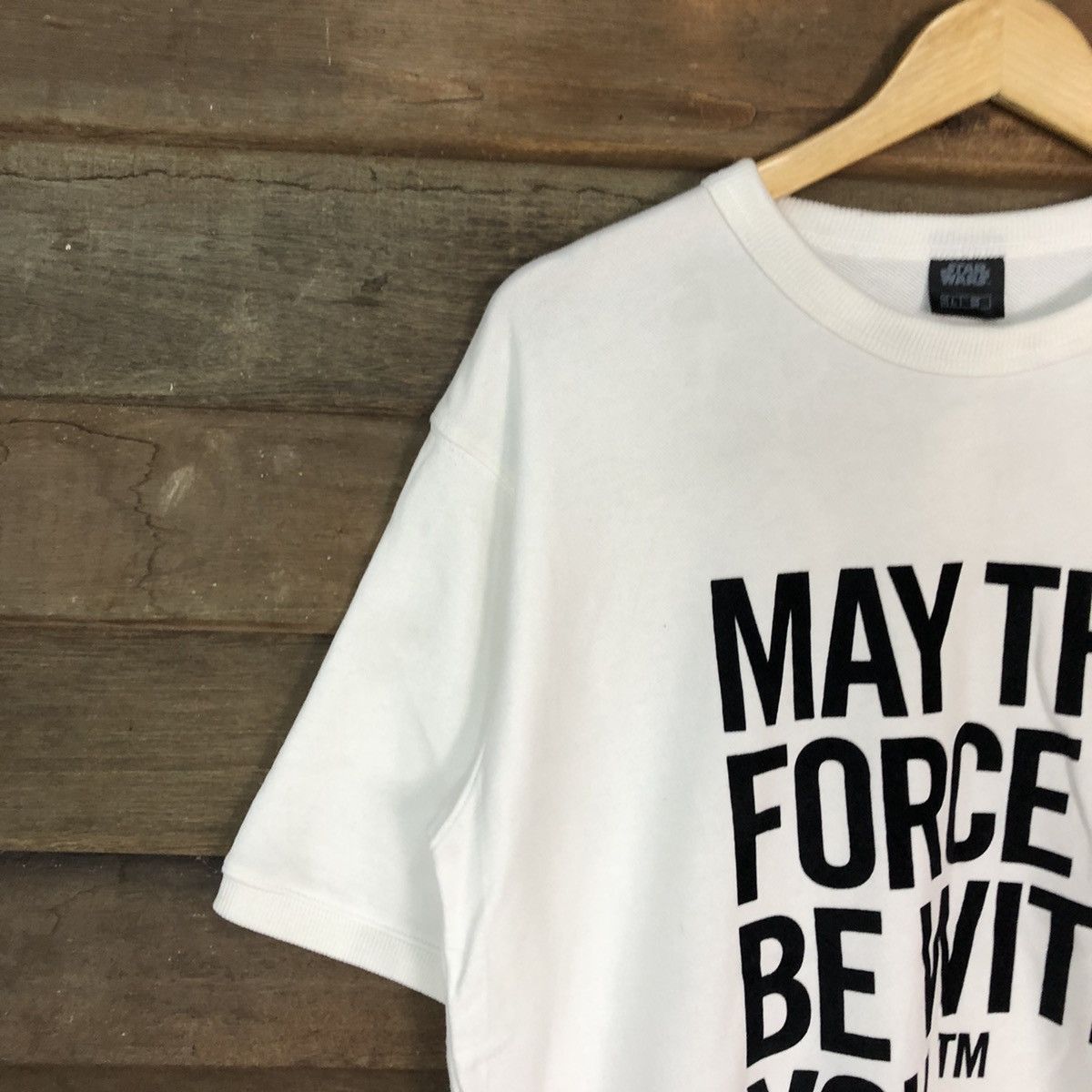 Star Wars Star Wars White Short Sleeve sweatShirt #5662 Size US L / EU 52-54 / 3 - 5 Thumbnail