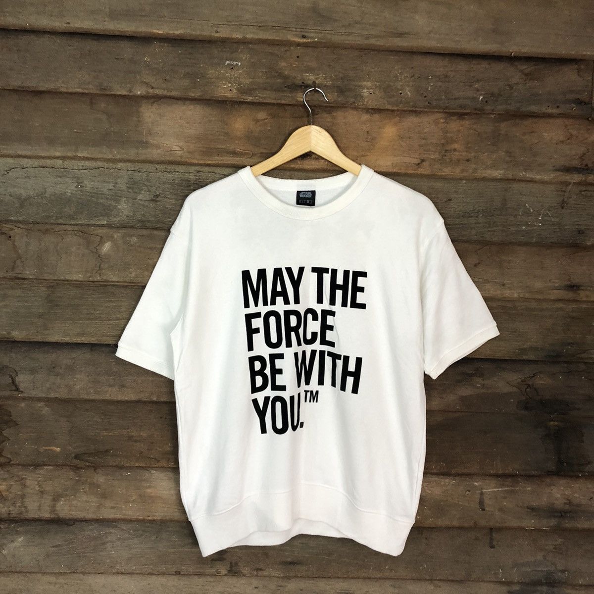Star Wars Star Wars White Short Sleeve sweatShirt #5662 Size US L / EU 52-54 / 3 - 3 Thumbnail