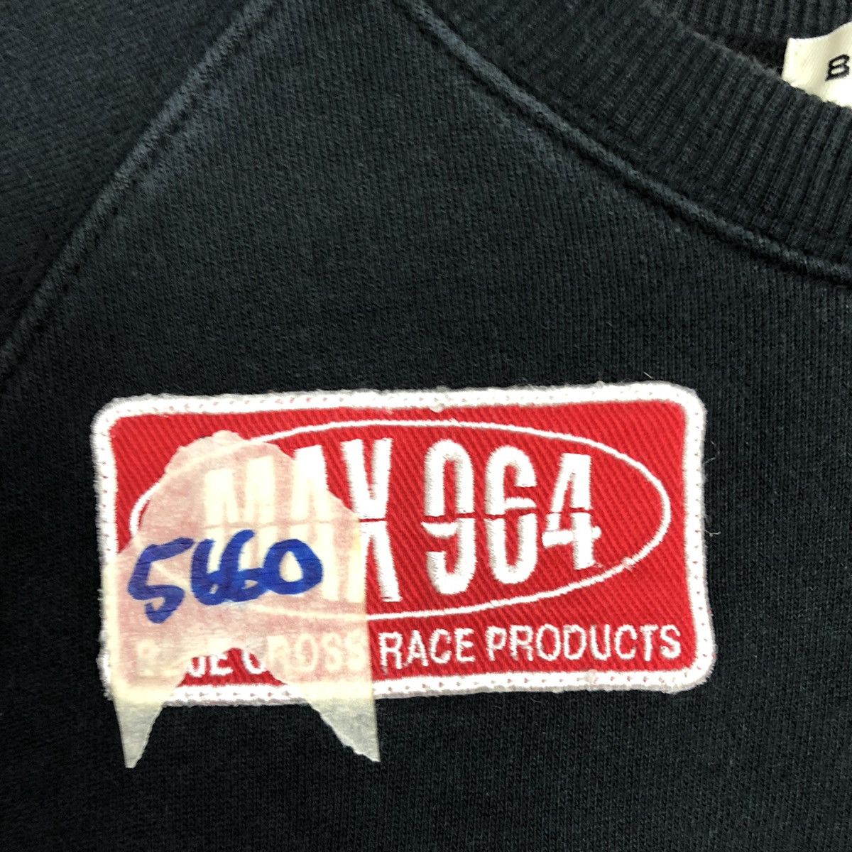 Japanese Brand Blue Cross racing Black Sweatshirt kids #5660 Size US S / EU 44-46 / 1 - 11 Thumbnail