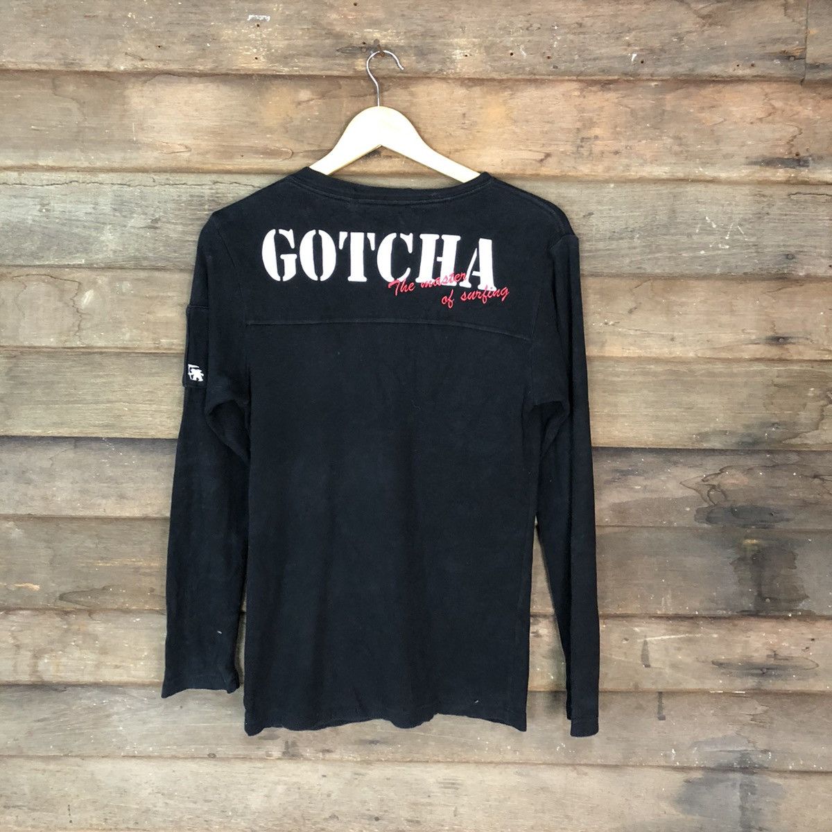 Gotcha Gotcha seditionaries Black long sleeve shirt #3201 Size M / US 6-8 / IT 42-44 - 10 Thumbnail