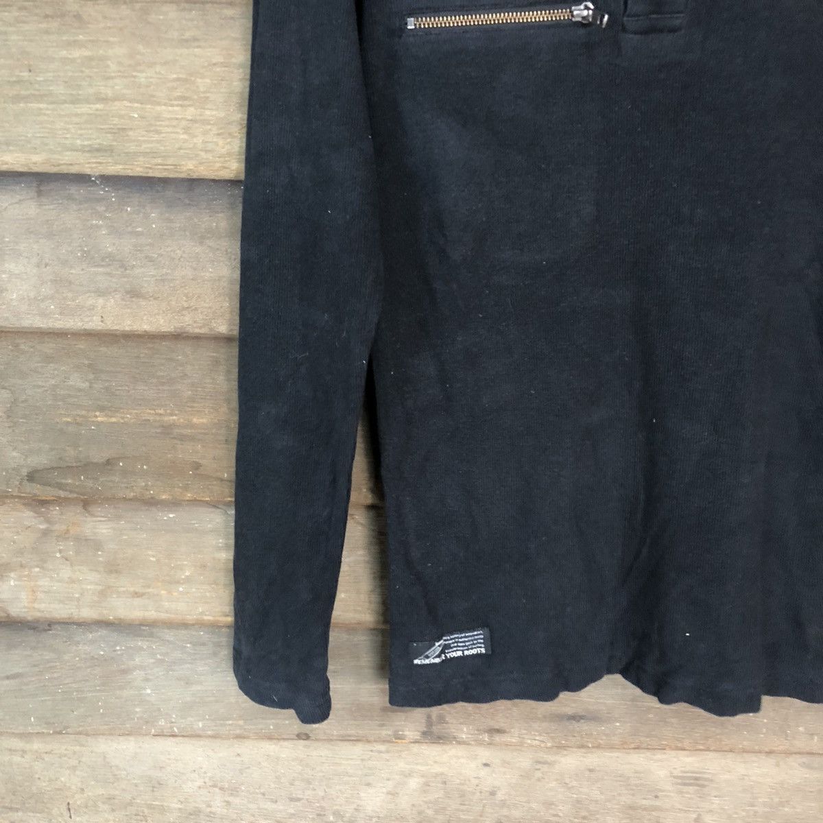 Gotcha Gotcha seditionaries Black long sleeve shirt #3201 Size M / US 6-8 / IT 42-44 - 4 Thumbnail