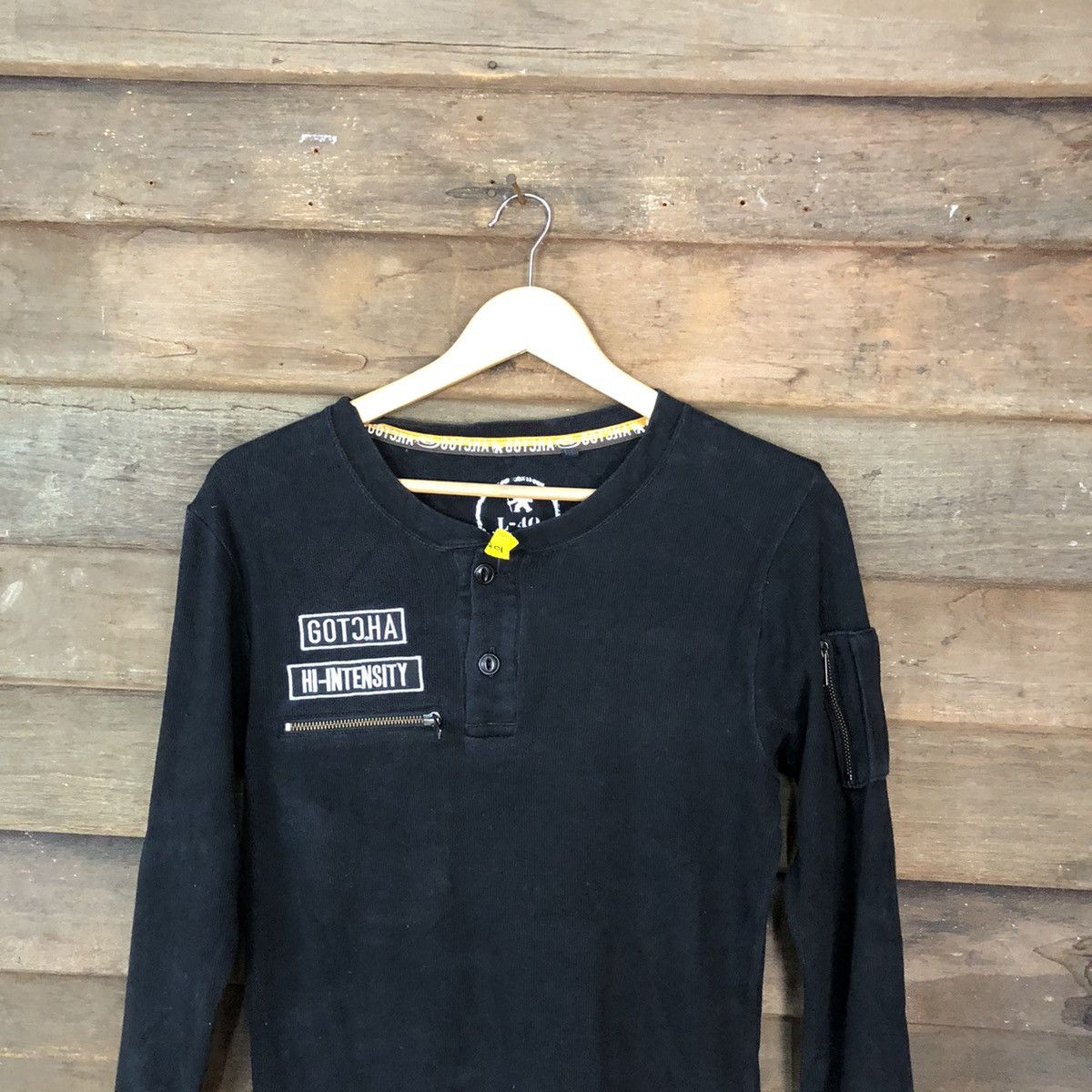 Gotcha Gotcha seditionaries Black long sleeve shirt #3201 Size M / US 6-8 / IT 42-44 - 2 Thumbnail
