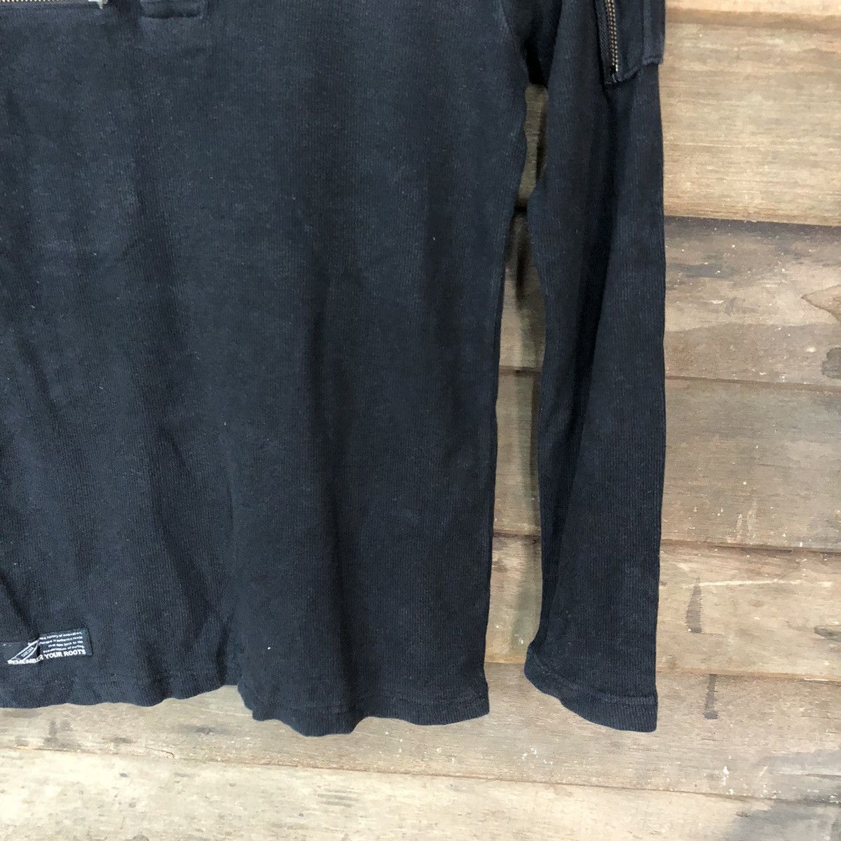 Gotcha Gotcha seditionaries Black long sleeve shirt #3201 Size M / US 6-8 / IT 42-44 - 5 Thumbnail