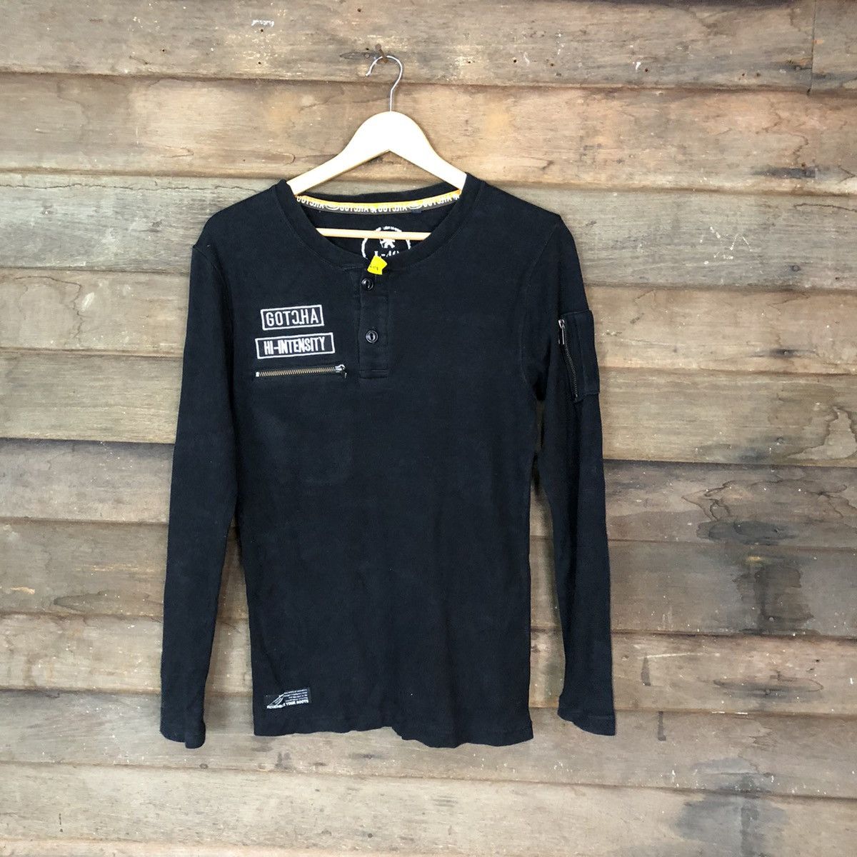 Gotcha Gotcha seditionaries Black long sleeve shirt #3201 Size M / US 6-8 / IT 42-44 - 1 Thumbnail