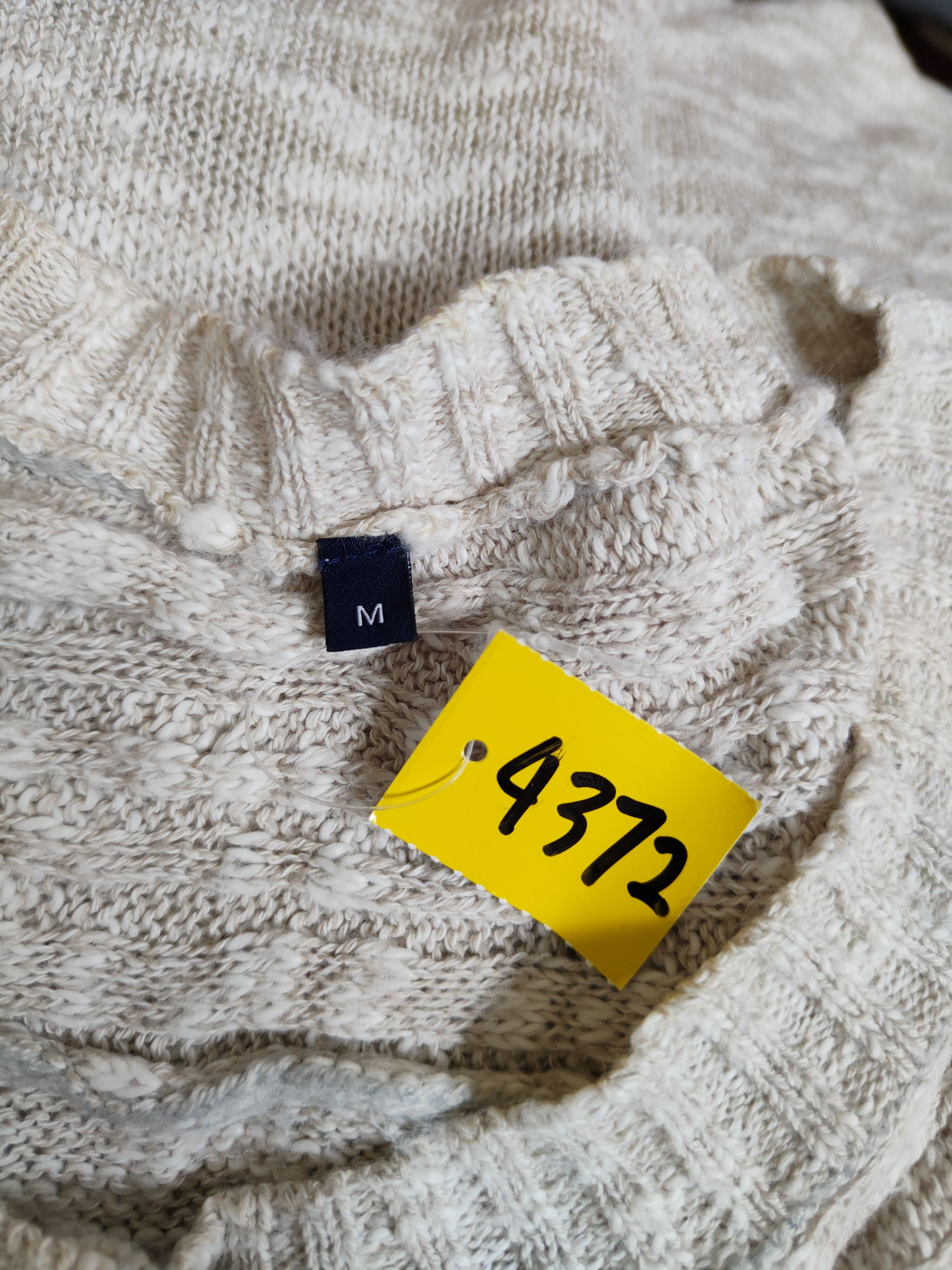 Japanese Brand Japan cardigan Cream Knitwear #4372 Size US M / EU 48-50 / 2 - 11 Thumbnail