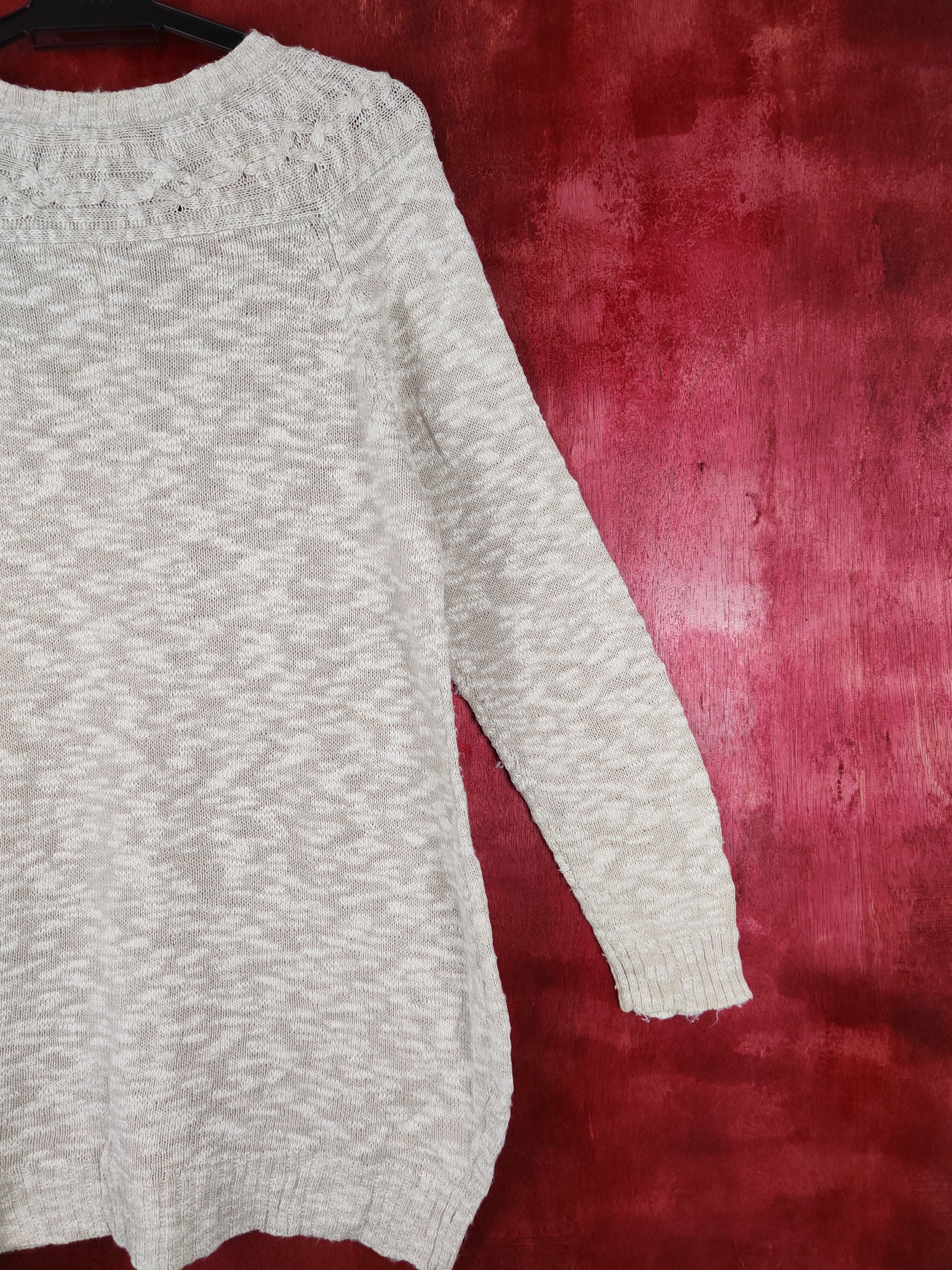 Japanese Brand Japan cardigan Cream Knitwear #4372 Size US M / EU 48-50 / 2 - 9 Thumbnail