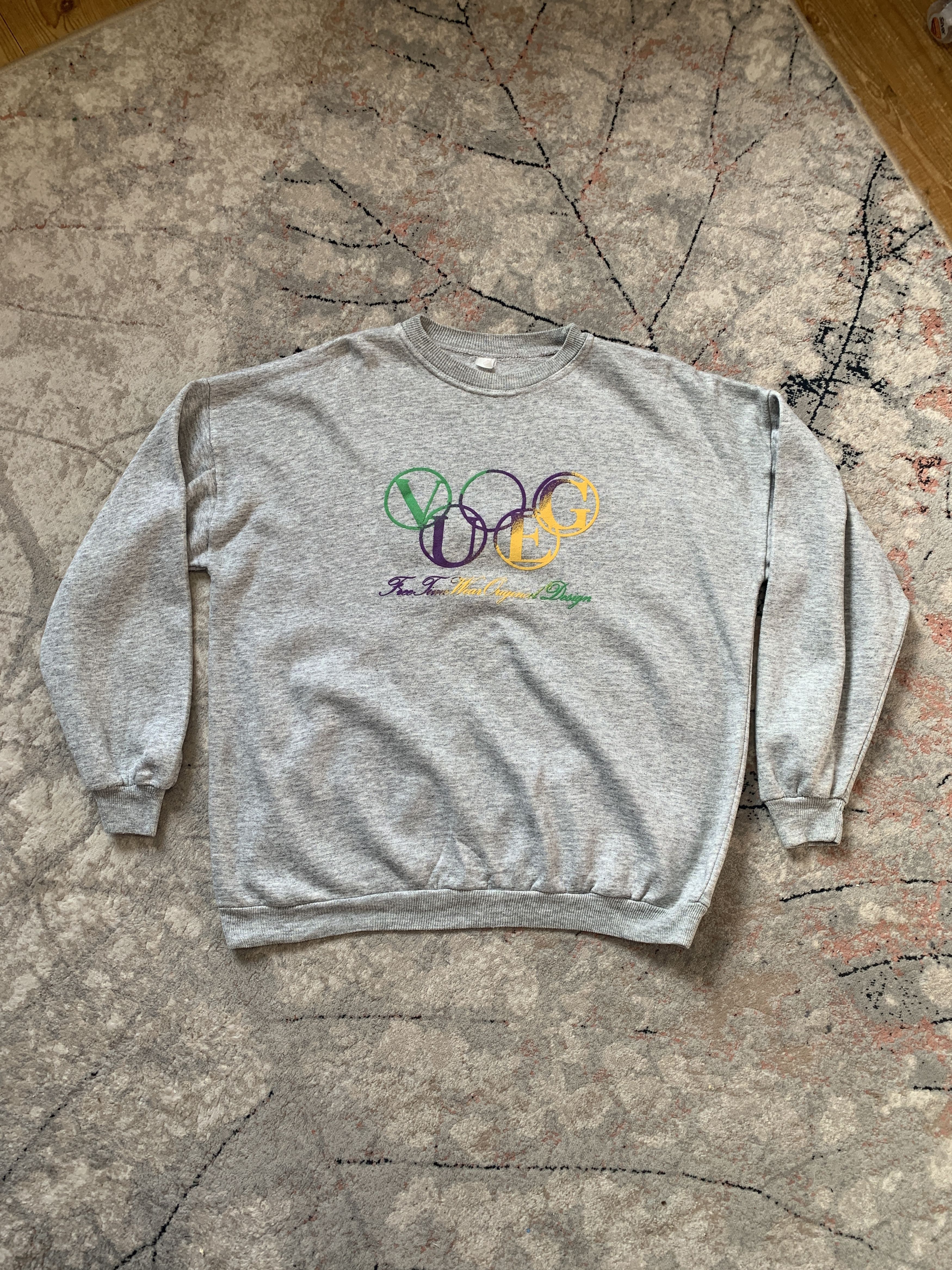 Vintage × Vogue Vogue Vintage Sweatshirt Size US L / EU 52-54 / 3 - 2 Thumbnail