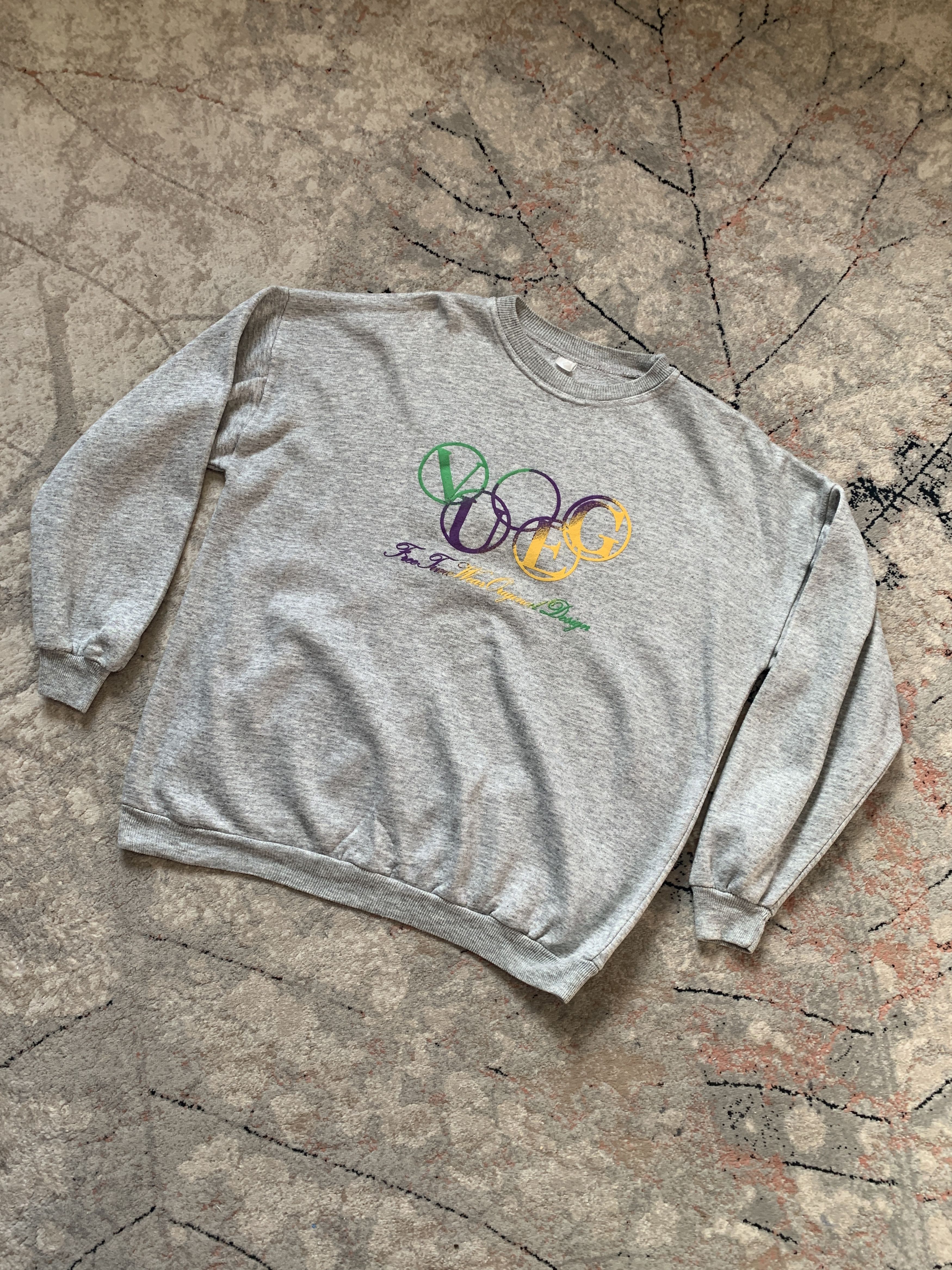 Vintage × Vogue Vogue Vintage Sweatshirt Size US L / EU 52-54 / 3 - 1 Thumbnail