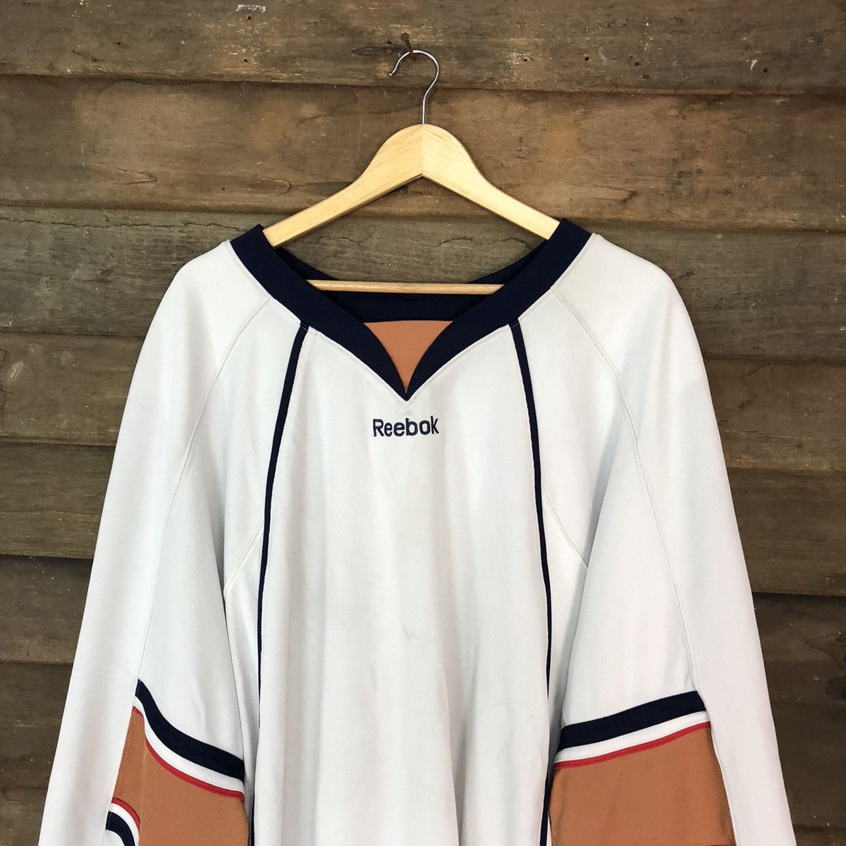Reebok Reebok sportwear jersey big size White #3202 Size US XXL / EU 58 / 5 - 4 Thumbnail