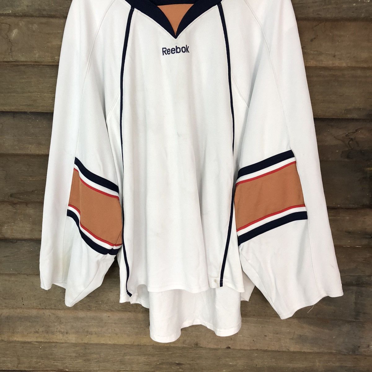 Reebok Reebok sportwear jersey big size White #3202 Size US XXL / EU 58 / 5 - 5 Thumbnail