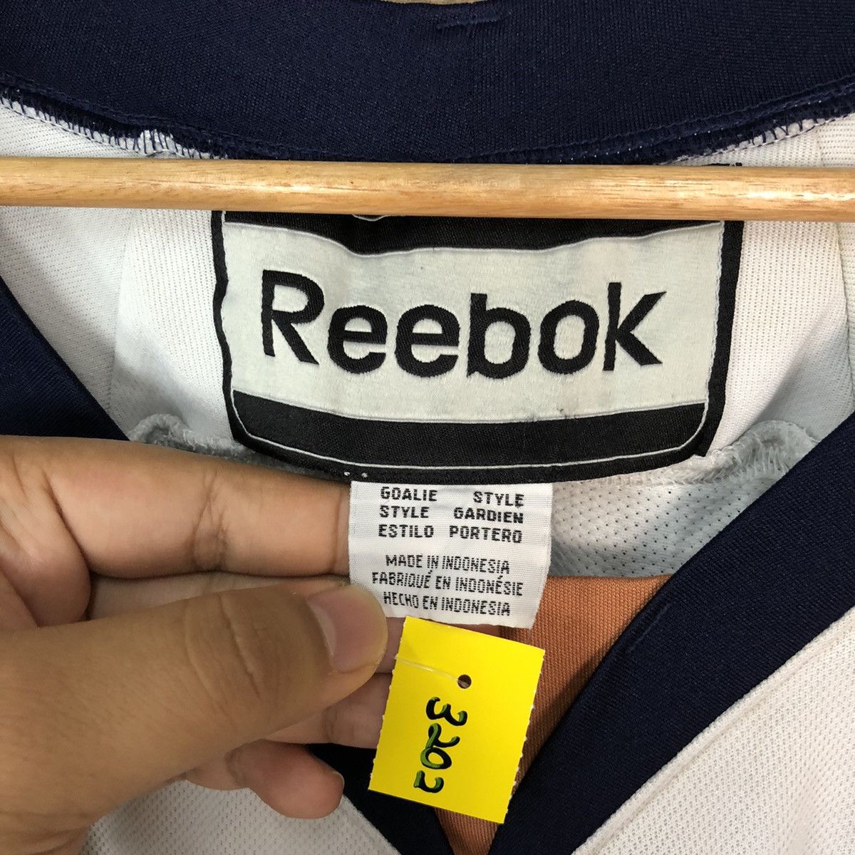 Reebok Reebok sportwear jersey big size White #3202 Size US XXL / EU 58 / 5 - 9 Thumbnail