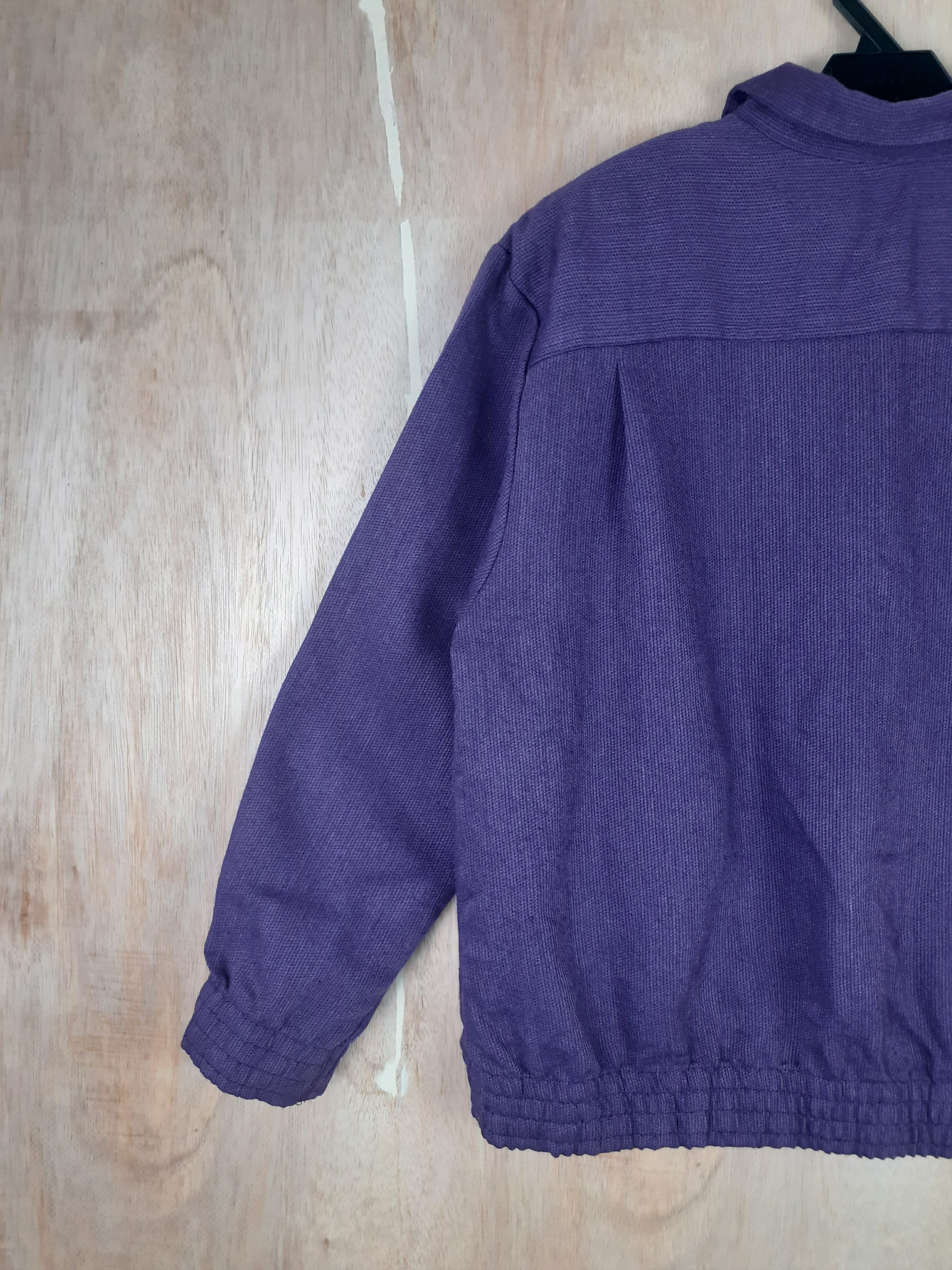 Designer × Vintage Alfred Dunner Petite purple jacket vintage #3085 Size US M / EU 48-50 / 2 - 8 Thumbnail
