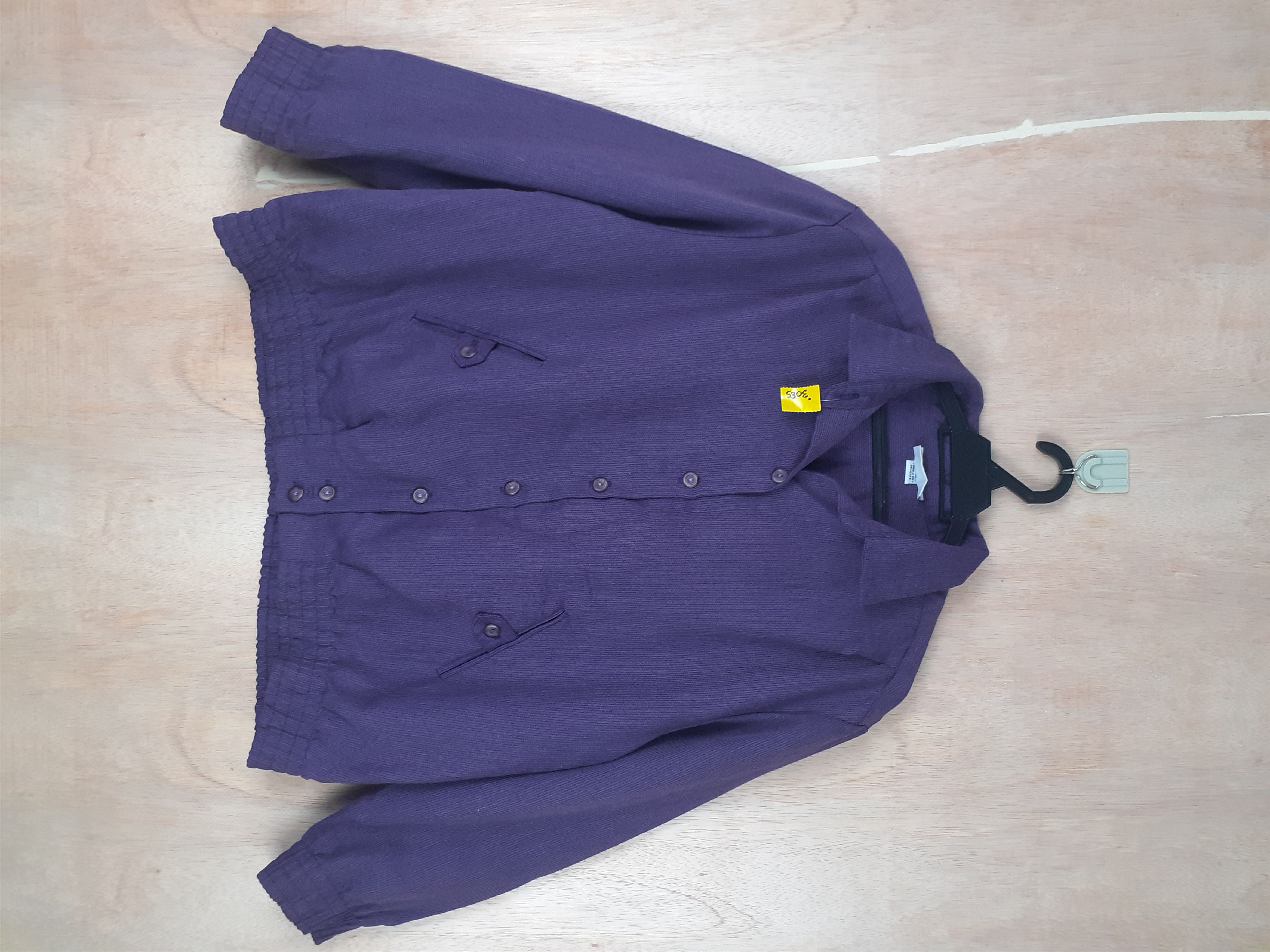 image of Made In USA Alfred Dunner Petite Purple Jacket Vintage 3085, Men's (Size Large)