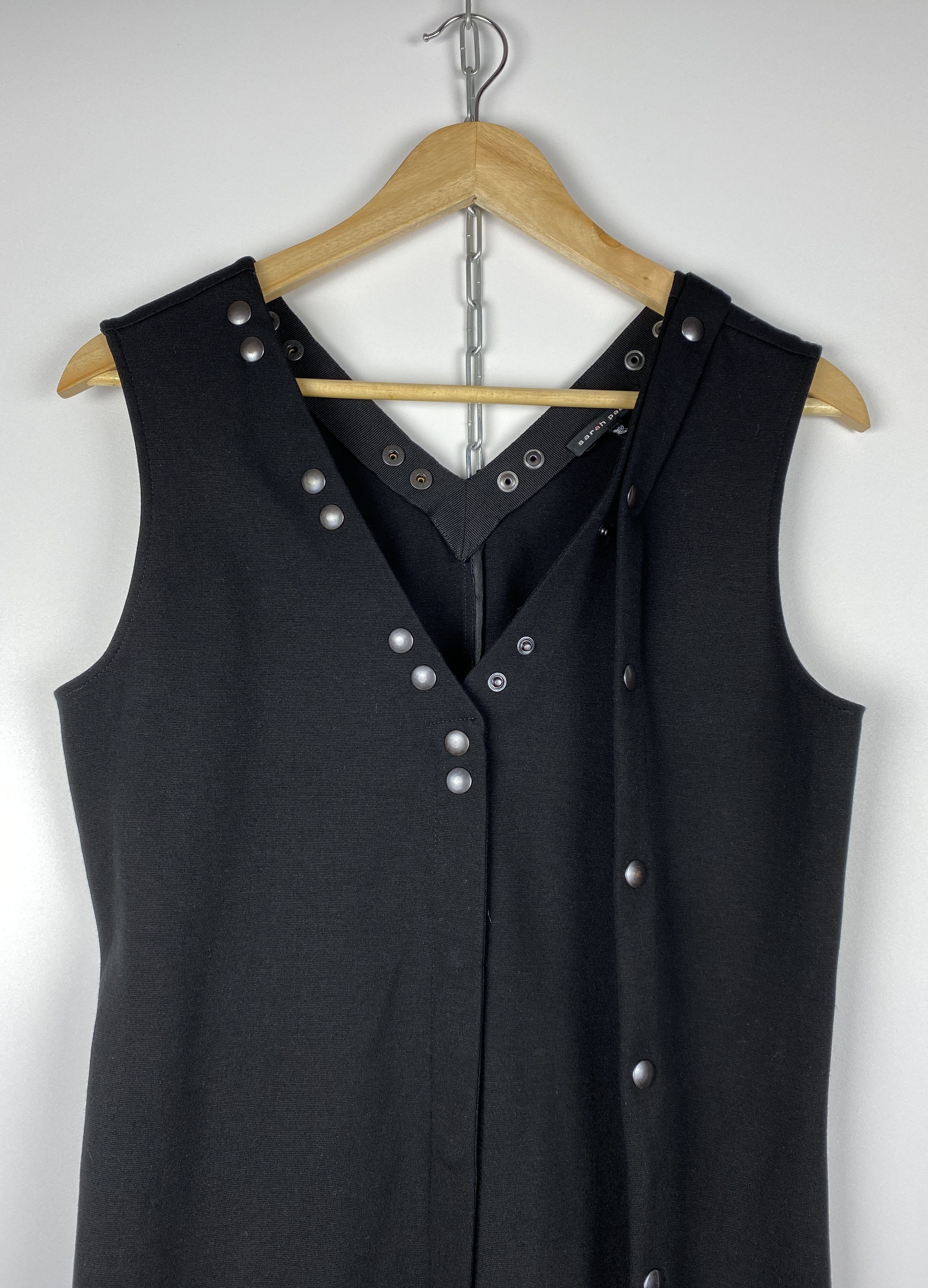 Sarah Pacini Sarah Pacini Sleeveless Maxi Vest Dress Size S Size S / US 4 / IT 40 - 9 Thumbnail