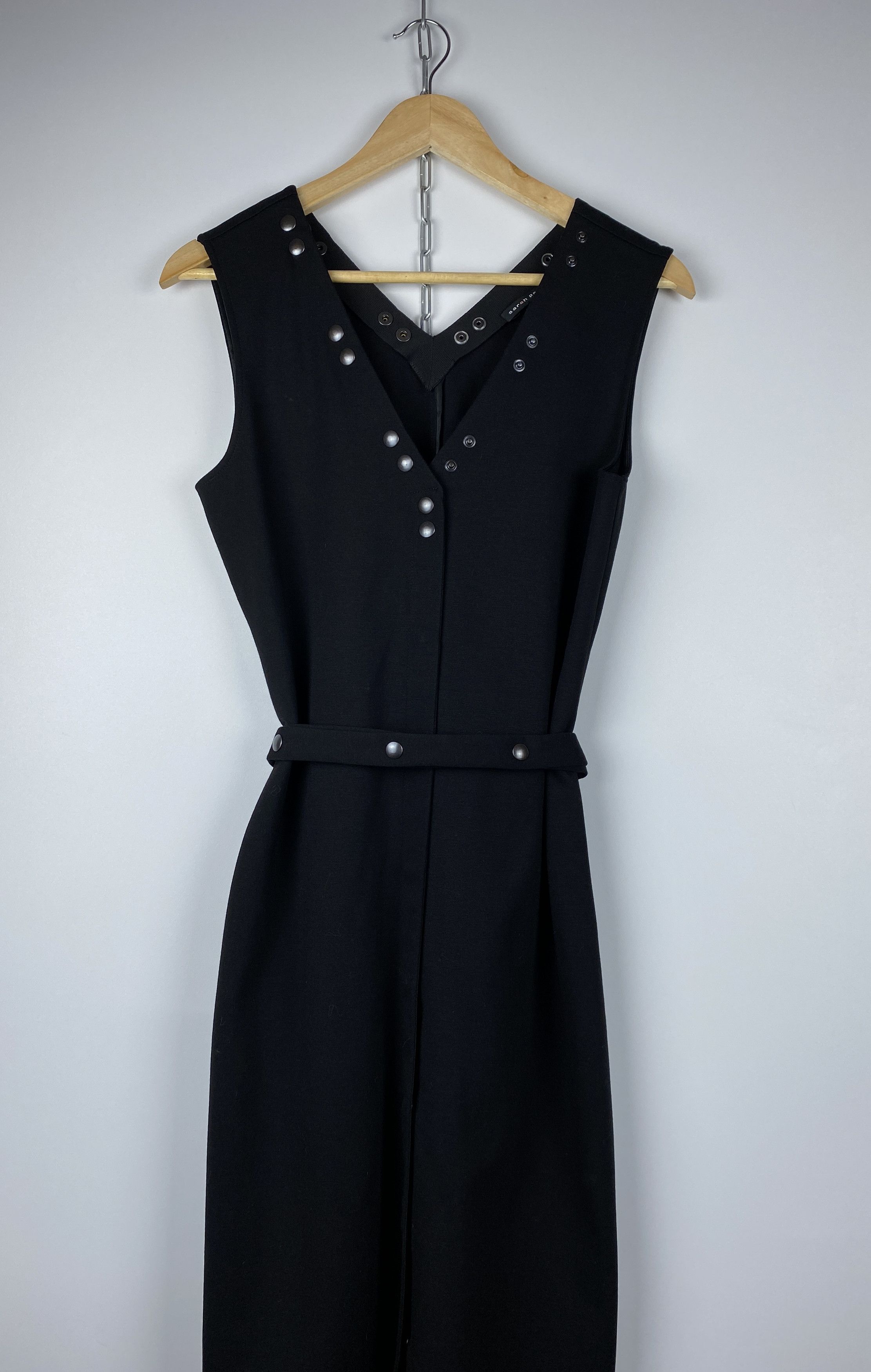 Sarah Pacini Sarah Pacini Sleeveless Maxi Vest Dress Size S Size S / US 4 / IT 40 - 6 Thumbnail