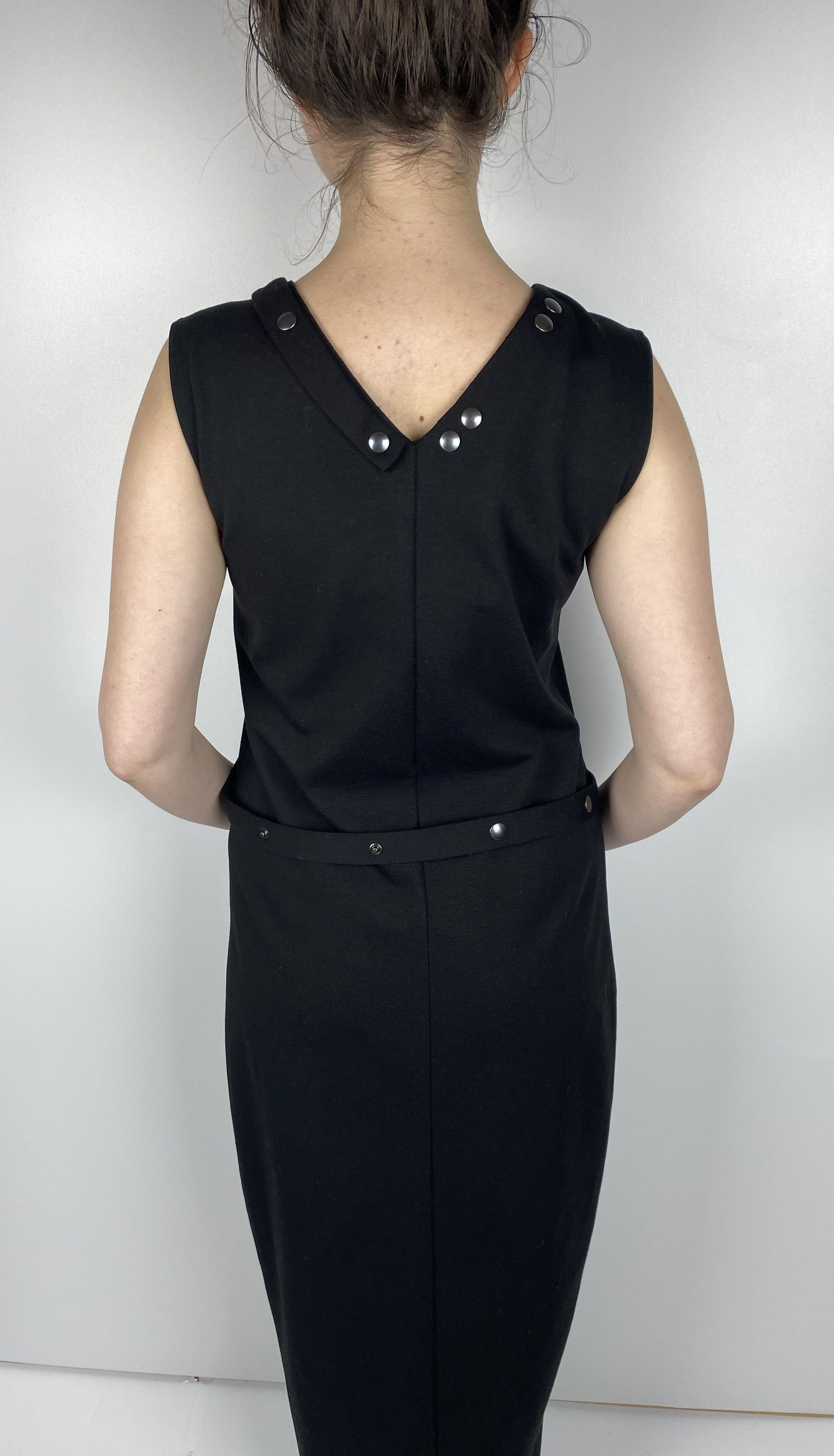 Sarah Pacini Sarah Pacini Sleeveless Maxi Vest Dress Size S Size S / US 4 / IT 40 - 4 Thumbnail