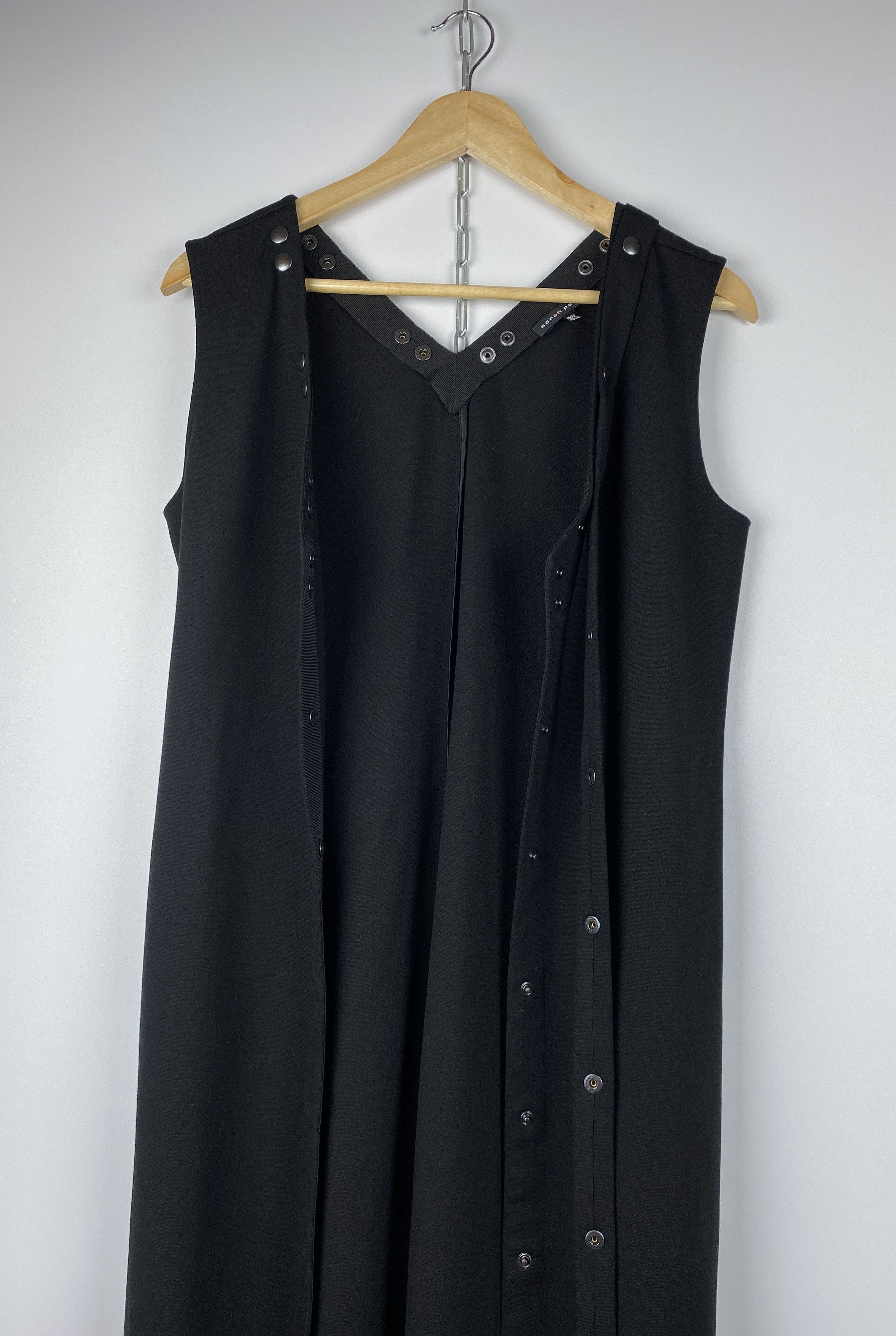 Sarah Pacini Sarah Pacini Sleeveless Maxi Vest Dress Size S Size S / US 4 / IT 40 - 8 Thumbnail