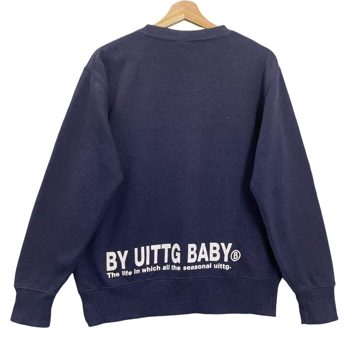 Japanese Brand × Vintage By Uittg Big Logo Crewneck Sweatshirt Size M Size US M / EU 48-50 / 2 - 5 Thumbnail
