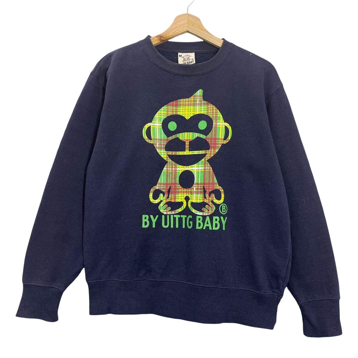 Japanese Brand × Vintage By Uittg Big Logo Crewneck Sweatshirt Size M Size US M / EU 48-50 / 2 - 1 Thumbnail