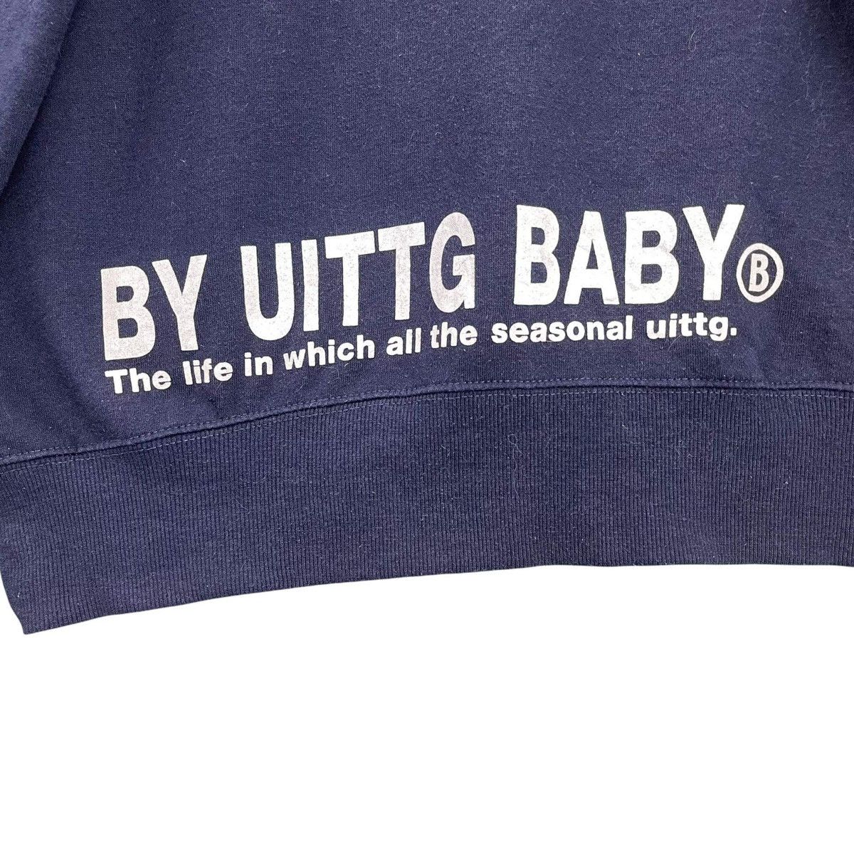 Japanese Brand × Vintage By Uittg Big Logo Crewneck Sweatshirt Size M Size US M / EU 48-50 / 2 - 6 Thumbnail