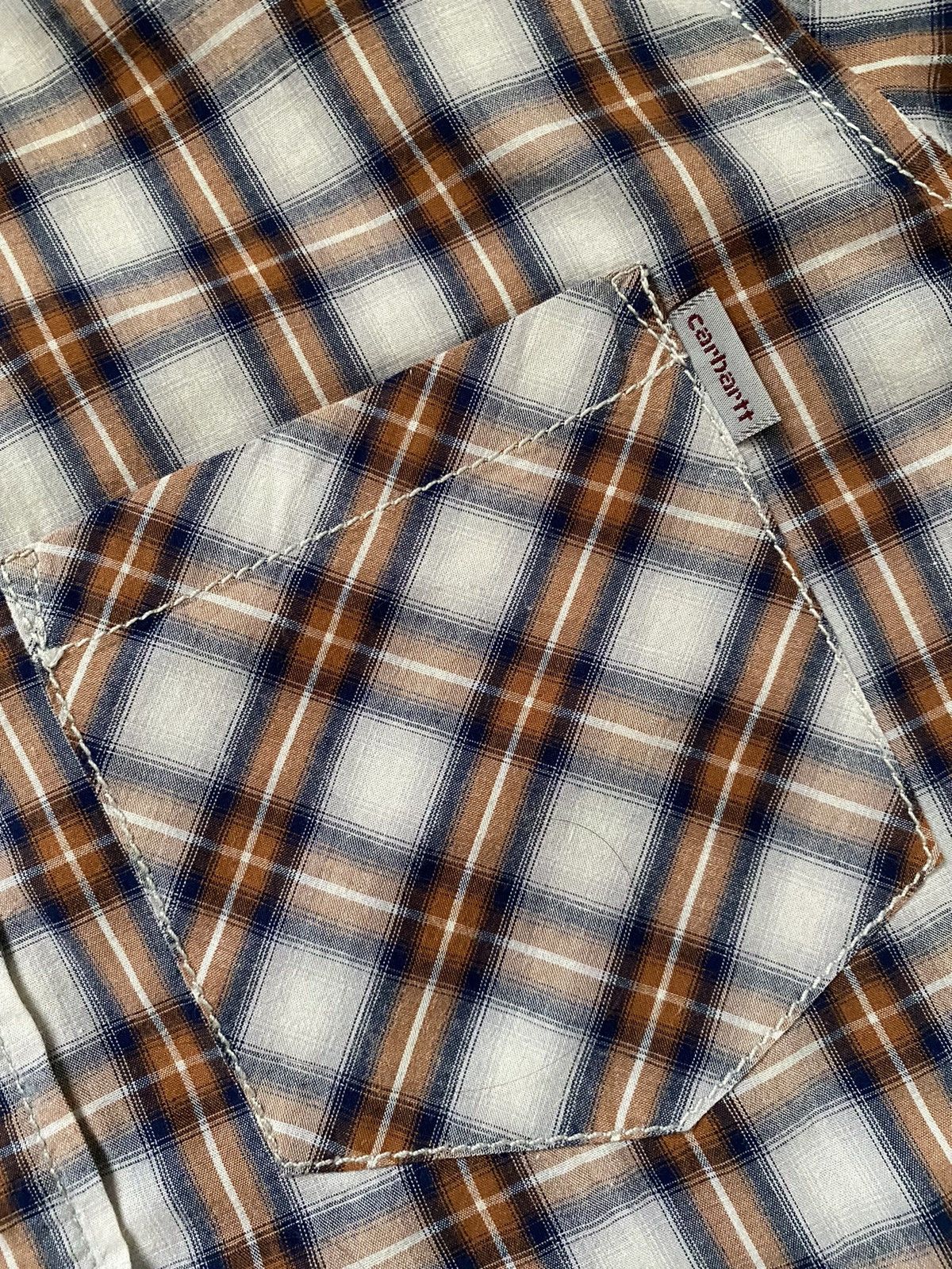 Carhartt Carhartt Vintage Flannel T shirt Size US S / EU 44-46 / 1 - 4 Thumbnail