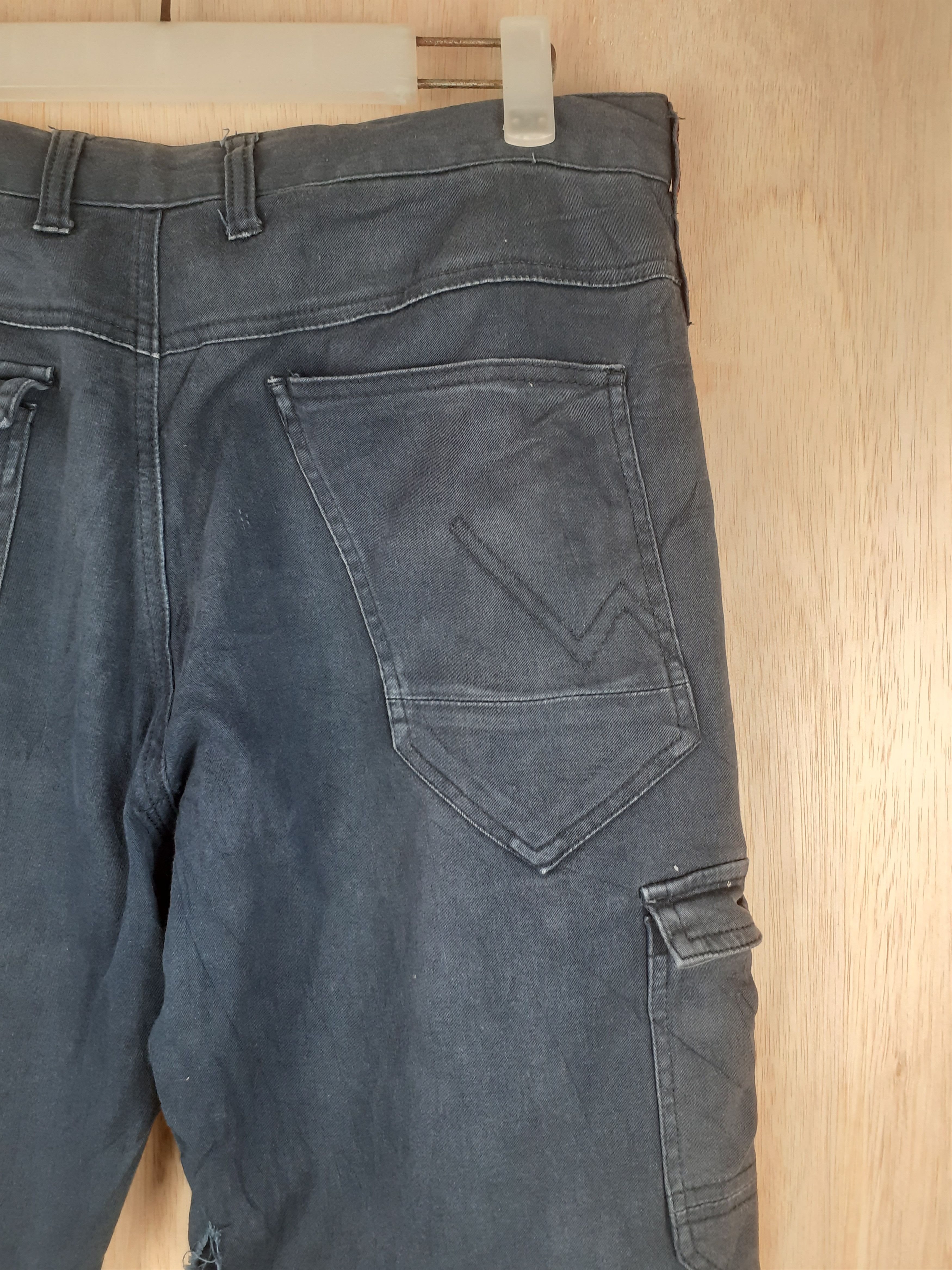 Faded Glory × Japanese Brand Jogger Stretch faded multipocket dark blue pants #S232 Size US 32 / EU 48 - 12 Thumbnail