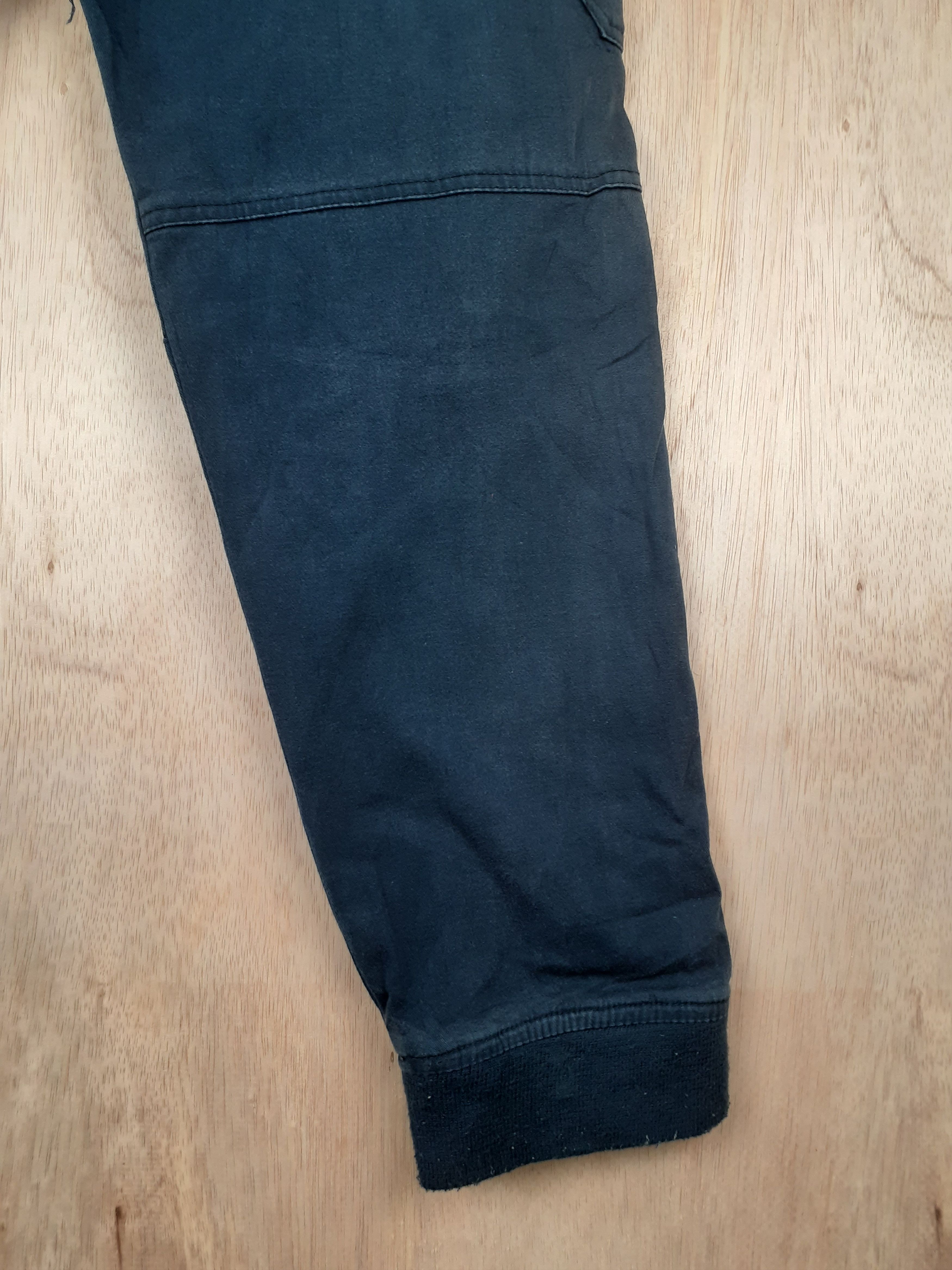 Faded Glory × Japanese Brand Jogger Stretch faded multipocket dark blue pants #S232 Size US 32 / EU 48 - 15 Thumbnail