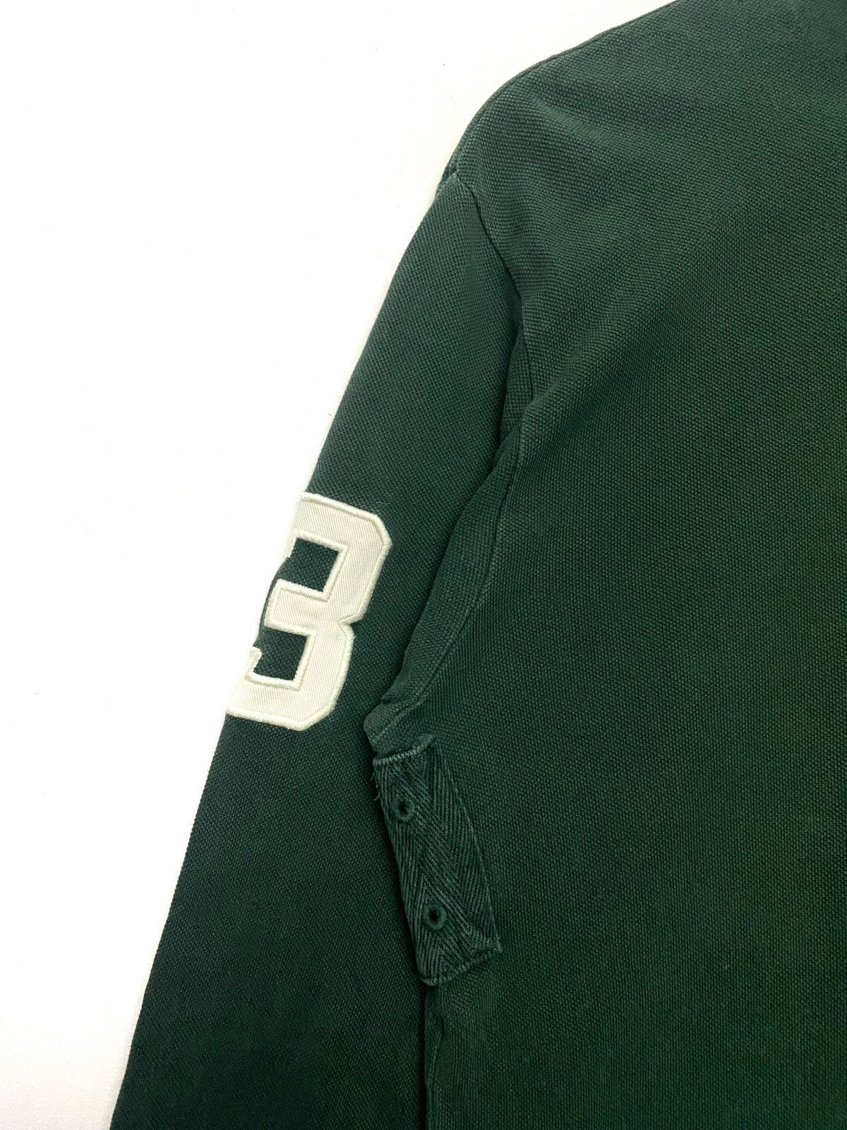 Polo Ralph Lauren Polo Ralph Lauren Long Sleeves Polo Tee Green Size US S / EU 44-46 / 1 - 5 Thumbnail