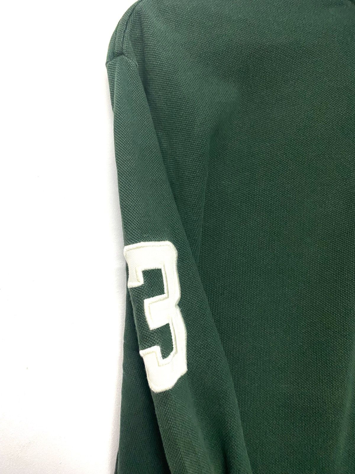 Polo Ralph Lauren Polo Ralph Lauren Long Sleeves Polo Tee Green Size US S / EU 44-46 / 1 - 8 Thumbnail