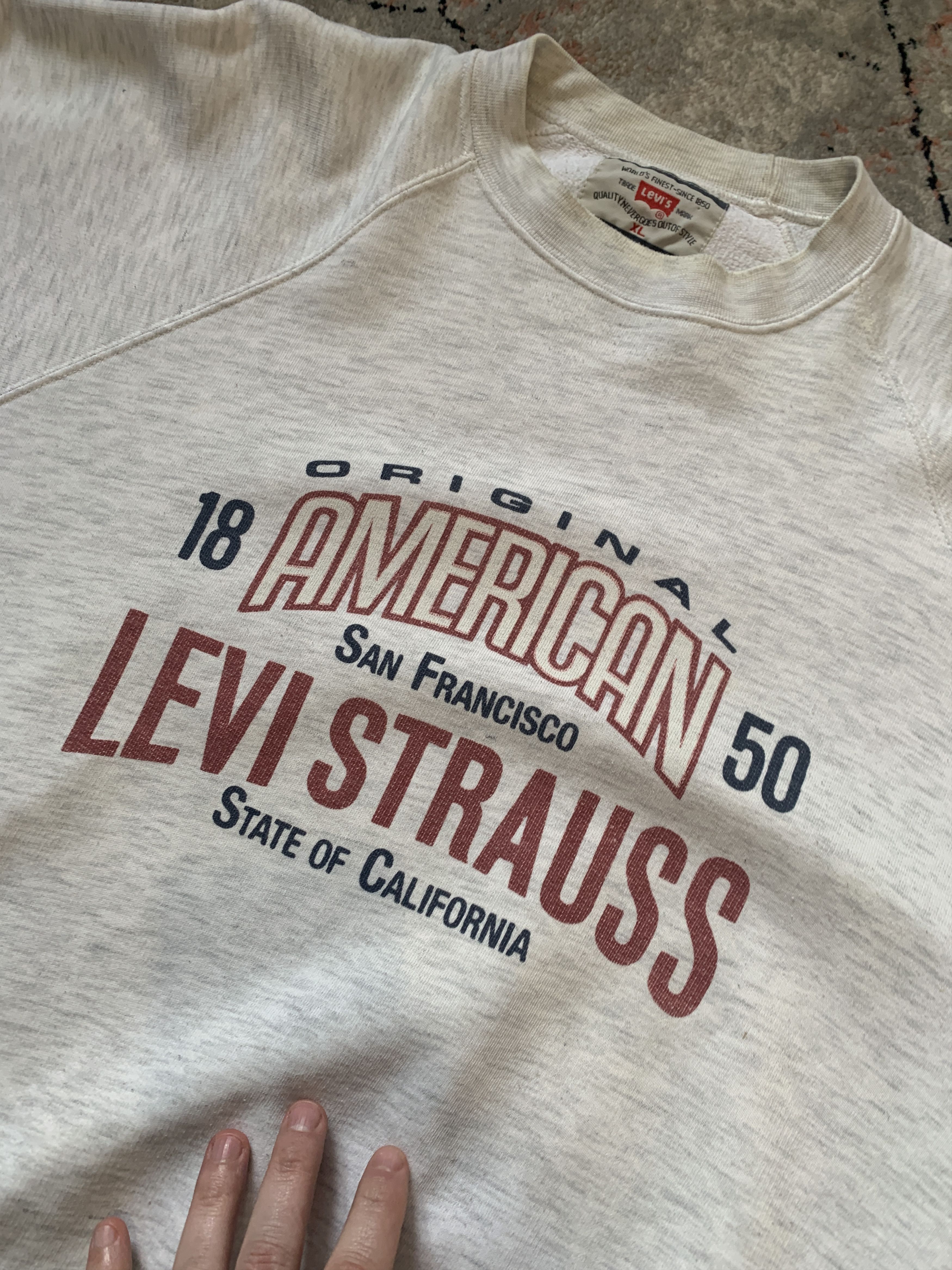 Levi's Levis Vintage Sweatshirt Size US XL / EU 56 / 4 - 3 Thumbnail