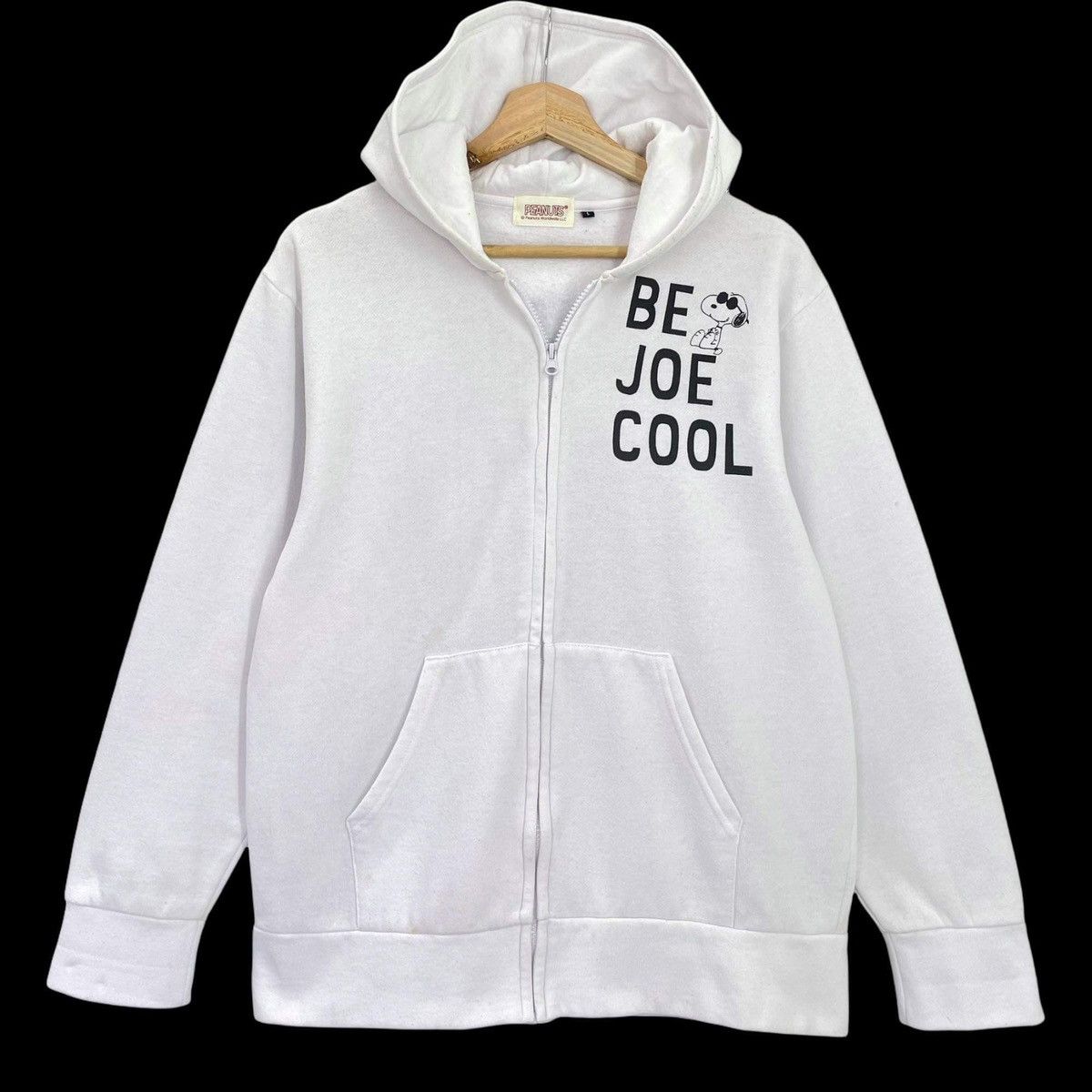 Cartoon Network Peanuts Joe Cool Big Logo Zipper Hoodies Size M Size US M / EU 48-50 / 2 - 5 Thumbnail
