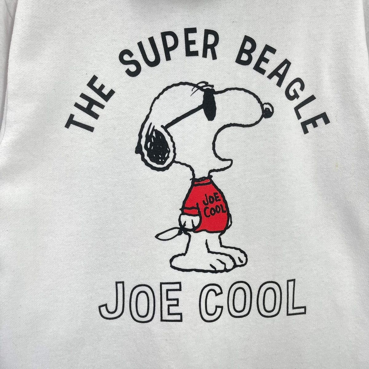 Cartoon Network Peanuts Joe Cool Big Logo Zipper Hoodies Size M Size US M / EU 48-50 / 2 - 4 Thumbnail