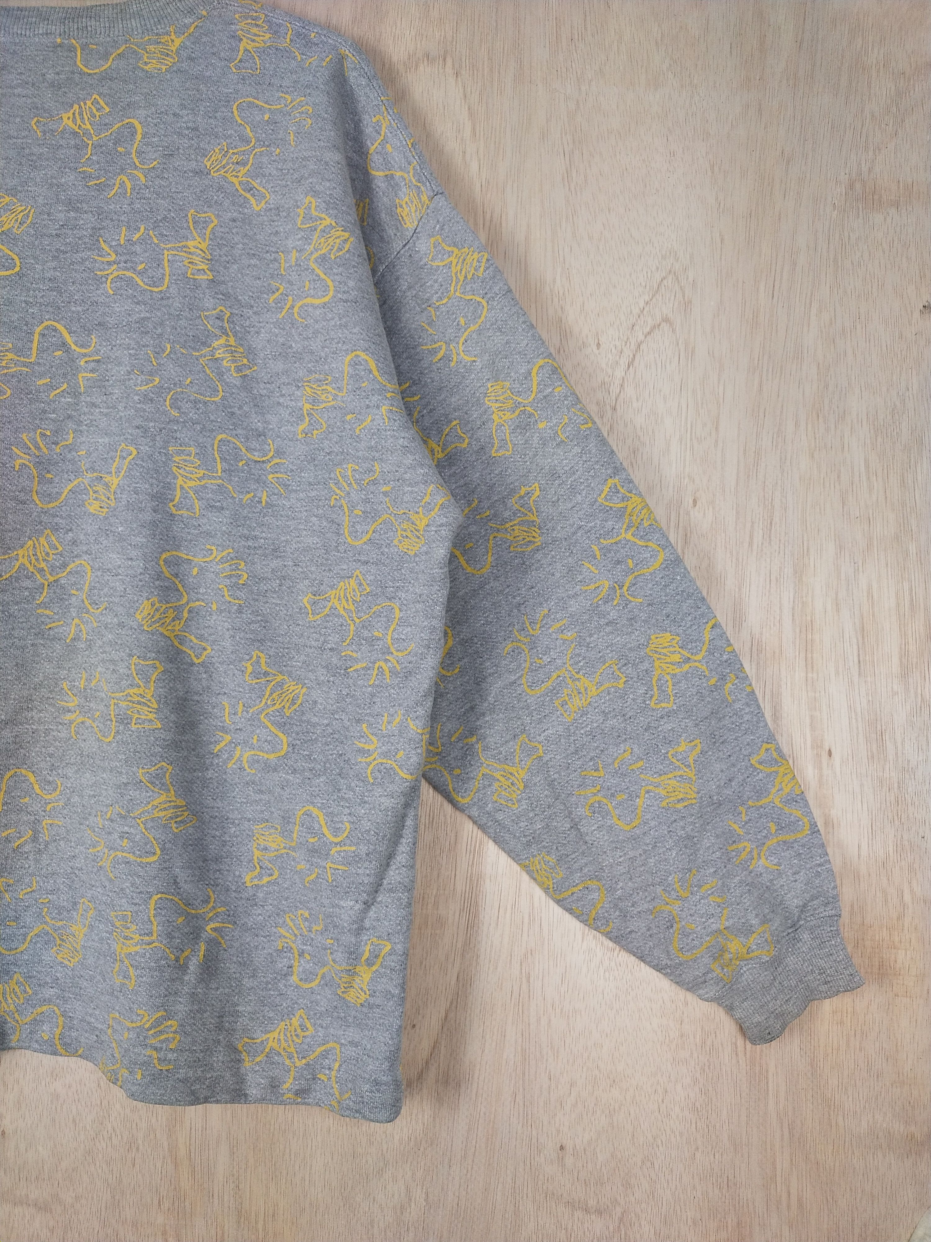 Peanuts DL Peanuts movie cartoon vintage fullprint sweaters #2773 Size US L / EU 52-54 / 3 - 8 Thumbnail