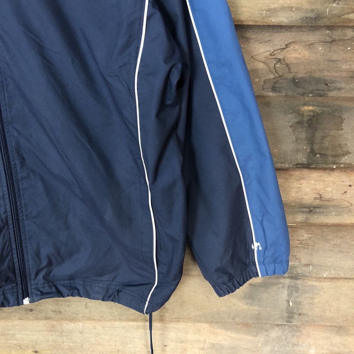 Nike Nike Blue windbreaker sport Jacket #2826 Size US XL / EU 56 / 4 - 5 Thumbnail