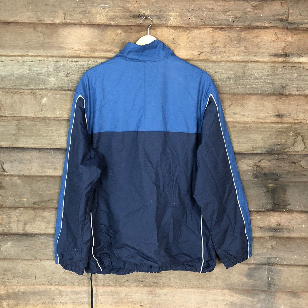 Nike Nike Blue windbreaker sport Jacket #2826 Size US XL / EU 56 / 4 - 11 Thumbnail