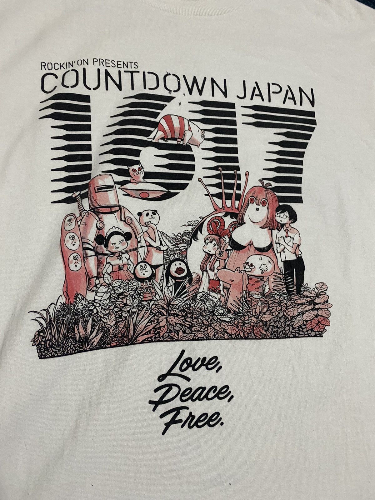 Band Tees × Japanese Brand Japanese Festival Tee Countdown 16/17 White Large Size US L / EU 52-54 / 3 - 3 Thumbnail
