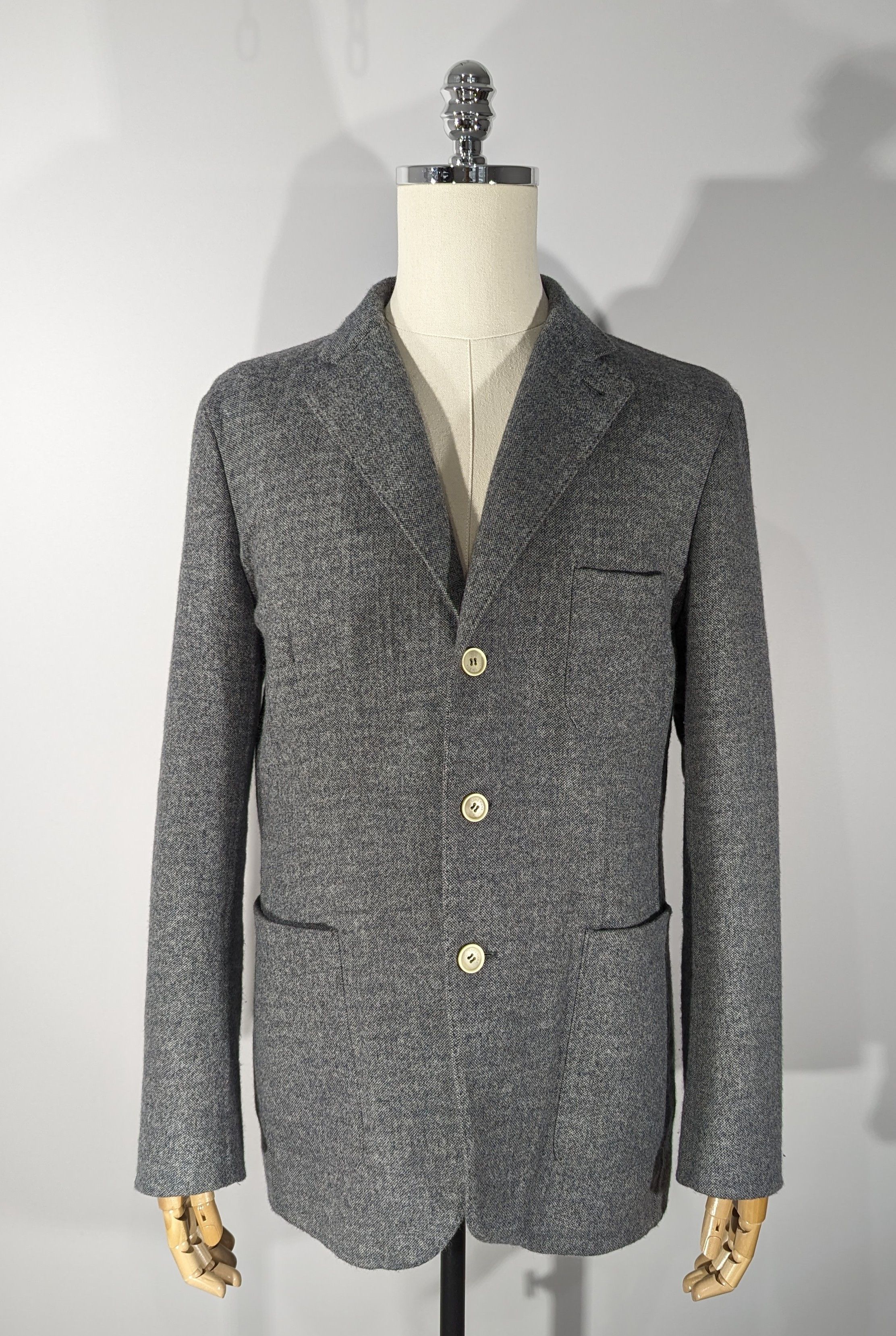 Loro Piana Loro Piana Men's Cashmere Blazer Jacket 52 L Made In Italy Size 52R - 22 Thumbnail