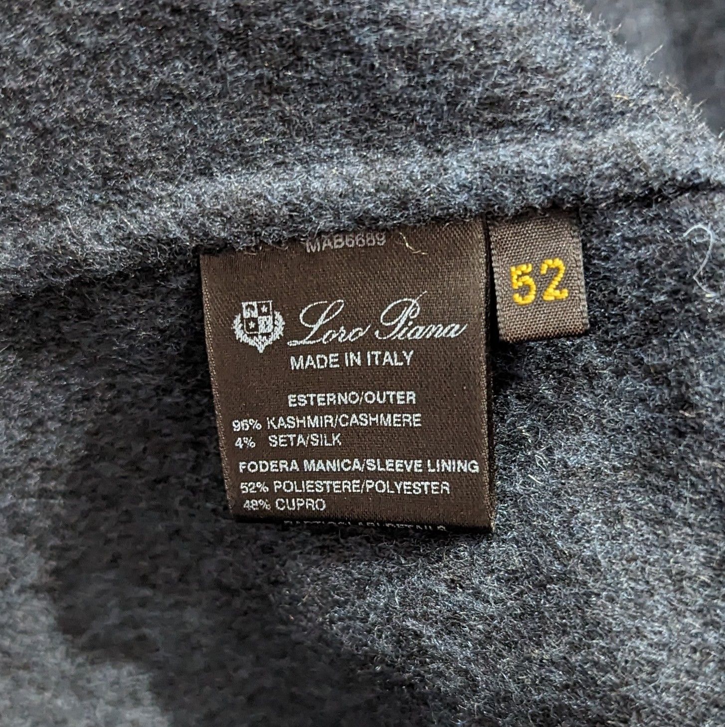 Loro Piana Loro Piana Men's Cashmere Blazer Jacket 52 L Made In Italy Size 52R - 17 Thumbnail