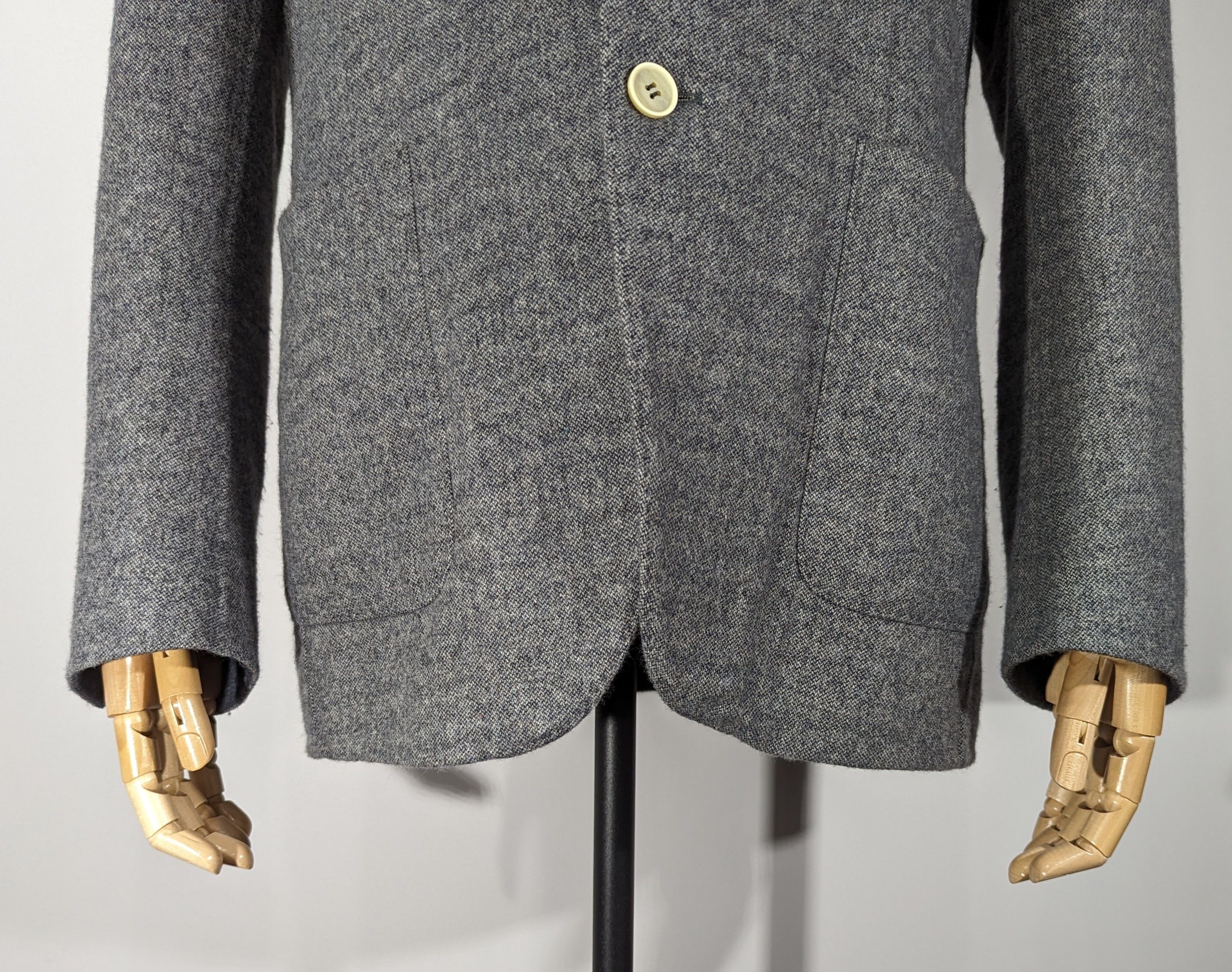 Loro Piana Loro Piana Men's Cashmere Blazer Jacket 52 L Made In Italy Size 52R - 6 Thumbnail