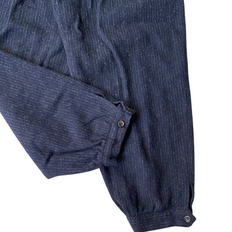 Comme des Garcons Vintage Comme Des Garcons Homme Plus Wool Stripes Pants Size US 29 - 2 Thumbnail