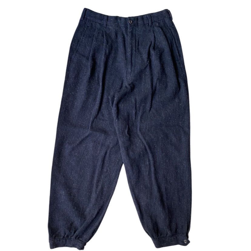 Comme des Garcons Vintage Comme Des Garcons Homme Plus Wool Stripes Pants Size US 29 - 1 Thumbnail