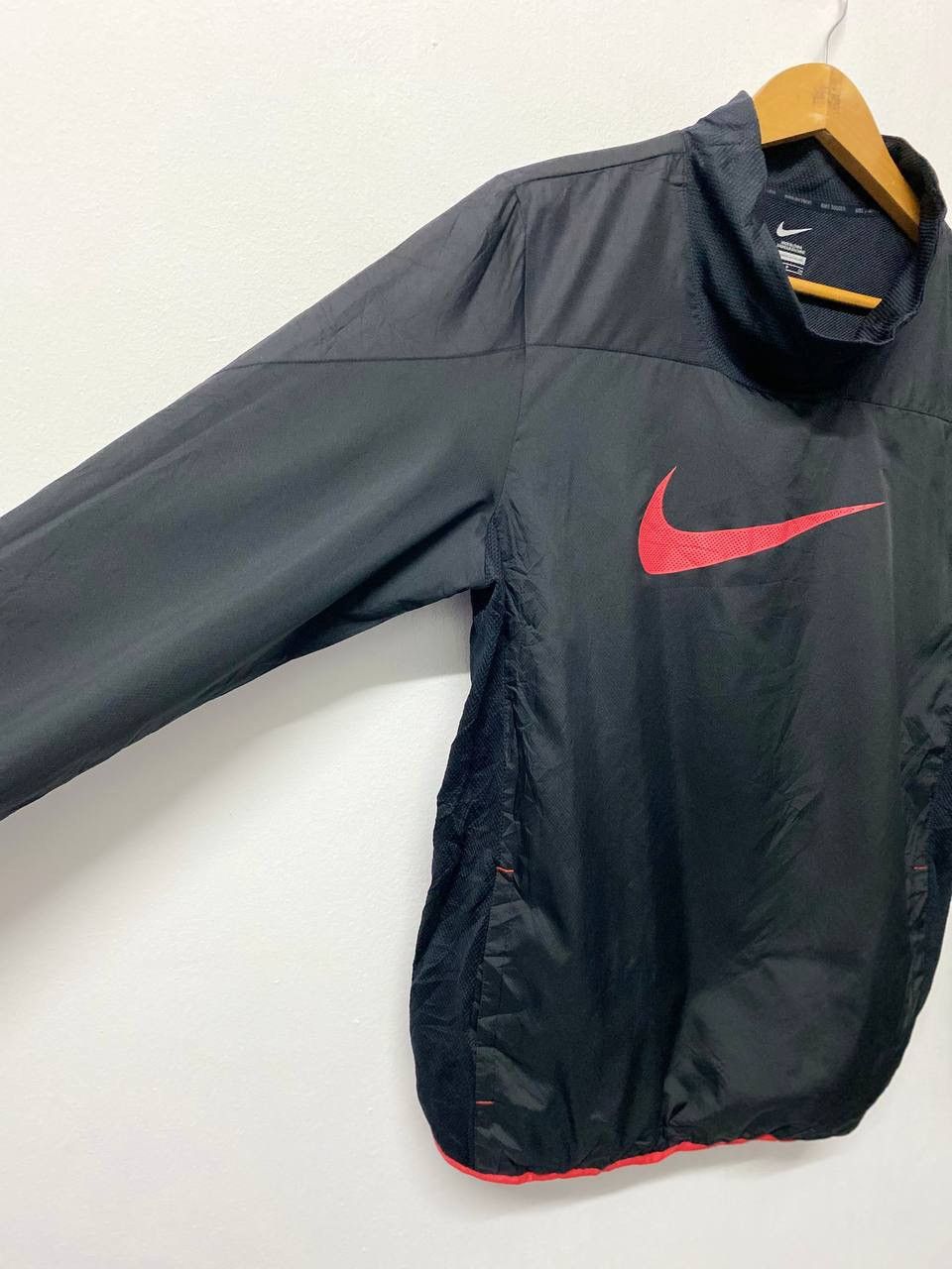 Nike Nike Mercurial Big Swoosh Nylon Sweatshirt Turtle Neck Size US S / EU 44-46 / 1 - 5 Thumbnail