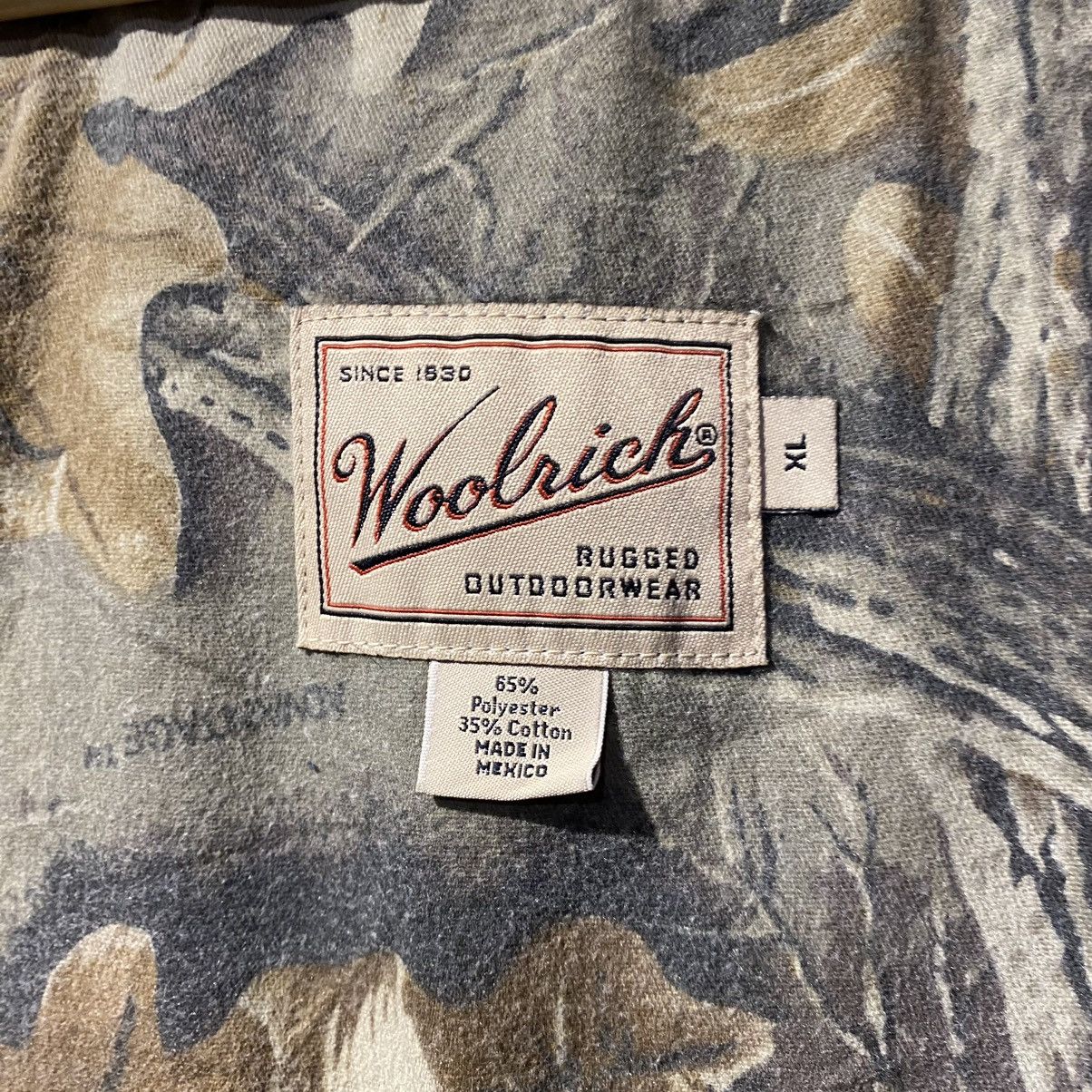 Vintage × Woolrich Woolen Mills VINTAGE RARE‼️Woolrich Rugged Outdoorwear Camo Multi Pockets Size US XL / EU 56 / 4 - 12 Thumbnail