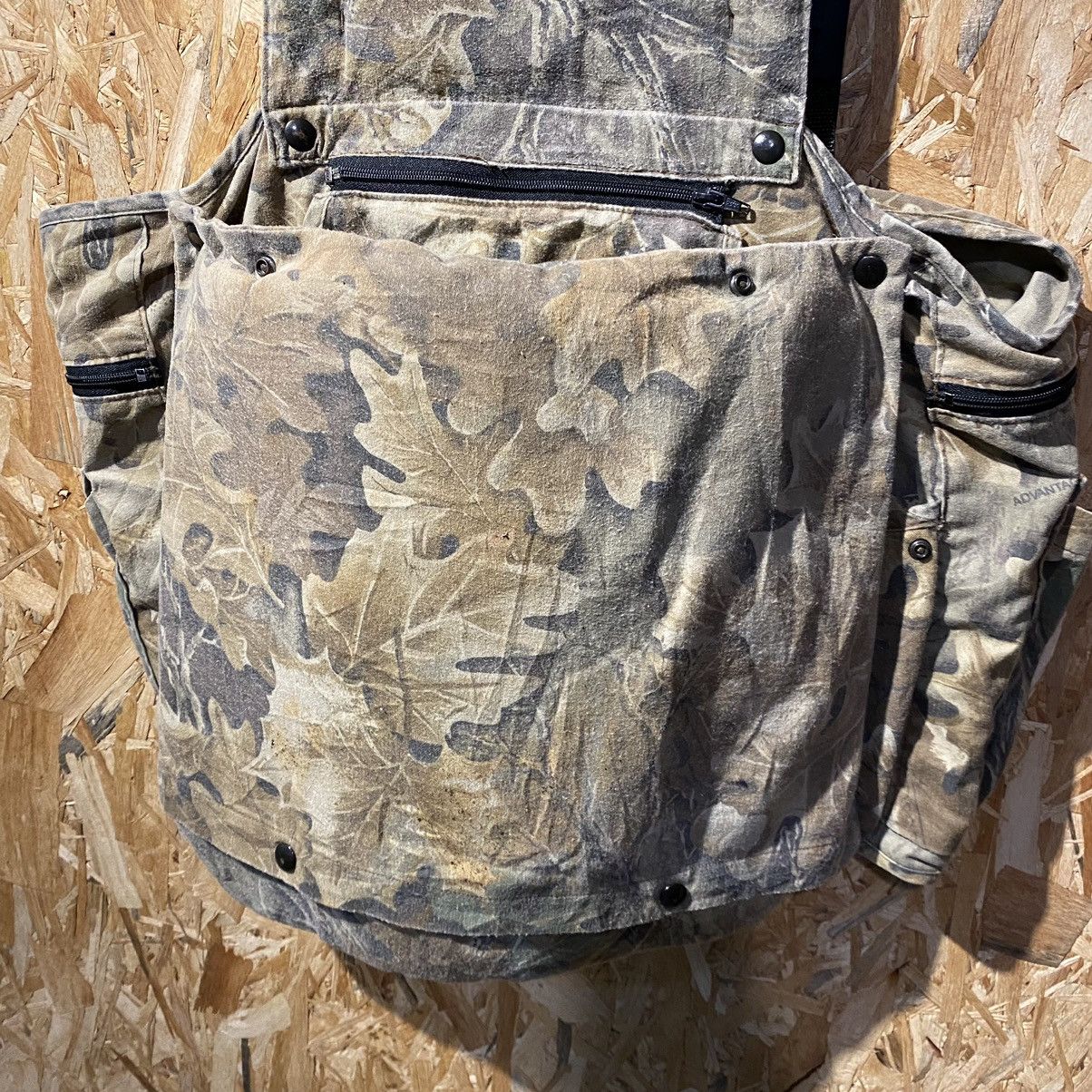Vintage × Woolrich Woolen Mills VINTAGE RARE‼️Woolrich Rugged Outdoorwear Camo Multi Pockets Size US XL / EU 56 / 4 - 10 Thumbnail