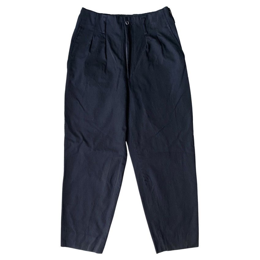 image of Yohji Yamamoto Costume D’ Homme Gabardine Pants in Black, Men's (Size 29)