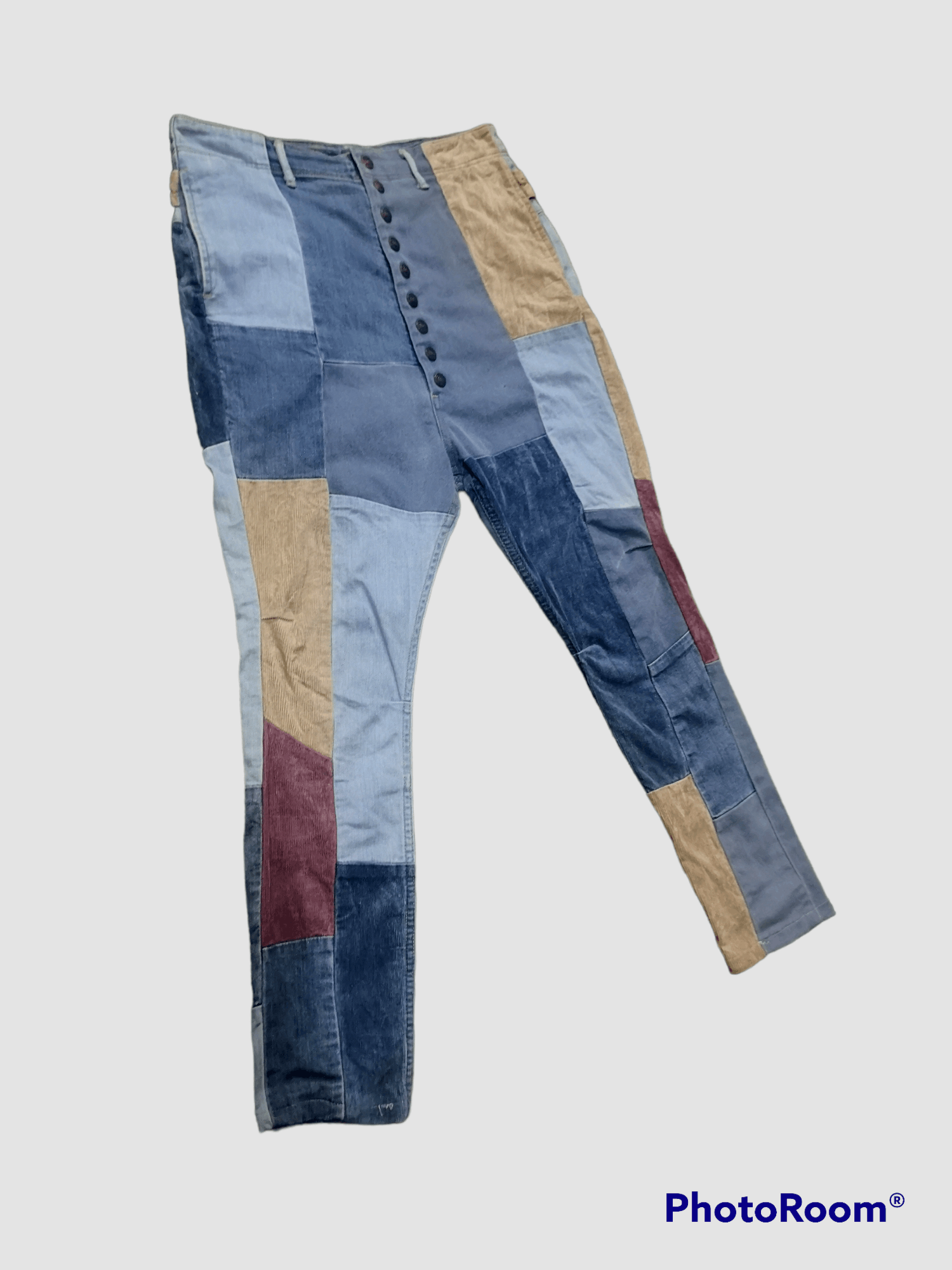 Japanese Brand × Kapital 💥Rare💥Vintage Kapital Patchwork jeans Size US 30 / EU 46 - 4 Thumbnail