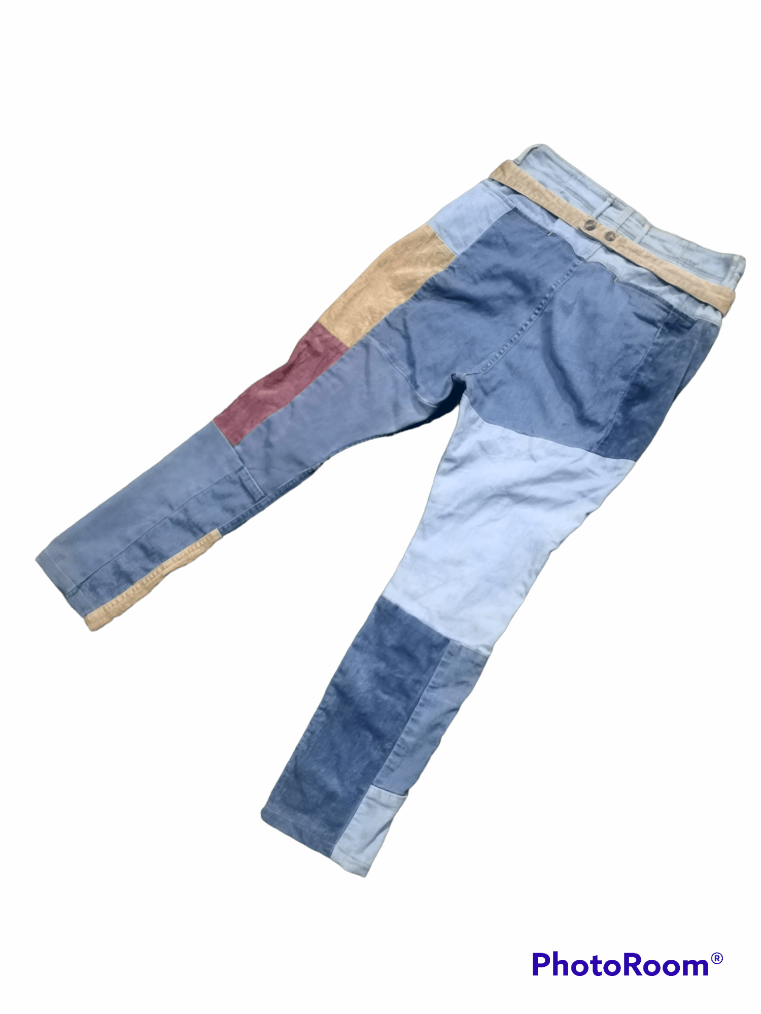 Japanese Brand × Kapital 💥Rare💥Vintage Kapital Patchwork jeans Size US 30 / EU 46 - 8 Thumbnail