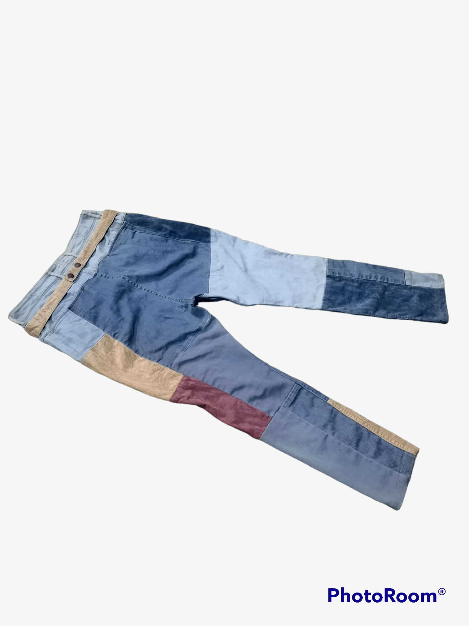 Japanese Brand × Kapital 💥Rare💥Vintage Kapital Patchwork jeans Size US 30 / EU 46 - 7 Thumbnail